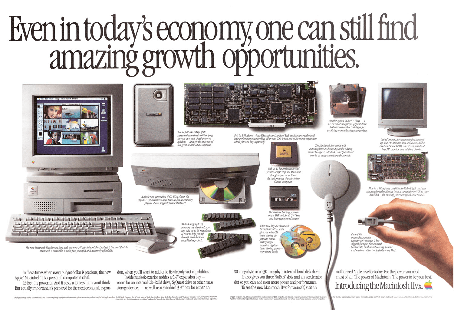 Why did the Mac IIvx fail to take the world by storm?