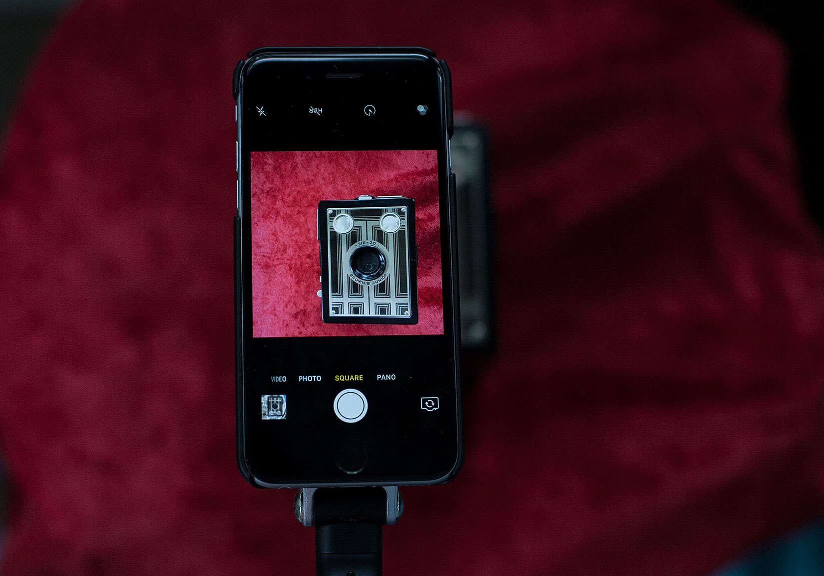 Two cameras that excited the world about photography, the iPhone and the Kodak Brownie.