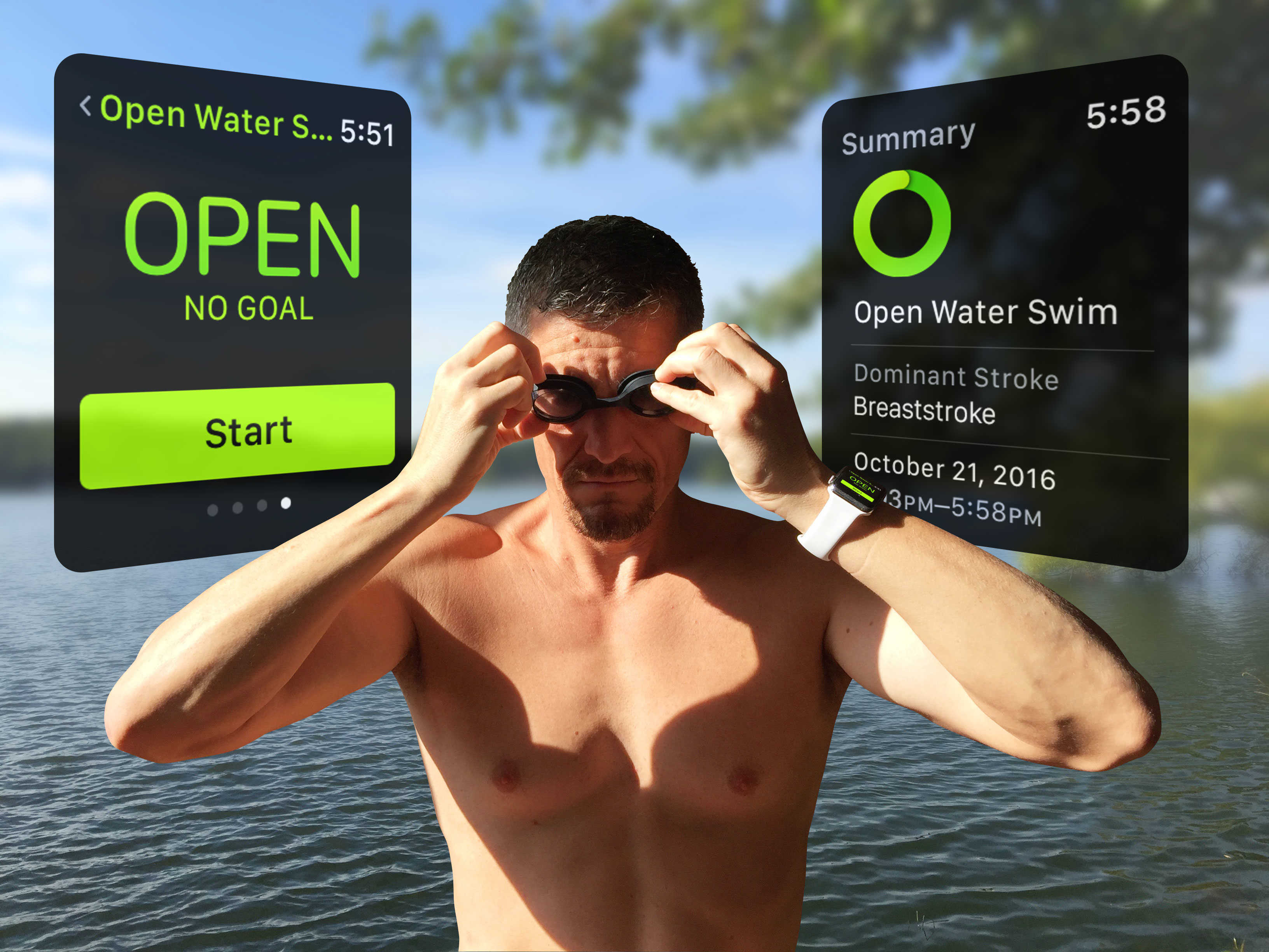 How to ensure you get a route map with every outdoor swim