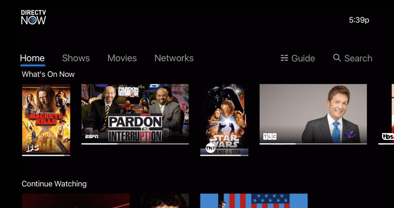 DirecTV Now lets you stream TV on your iPhone.