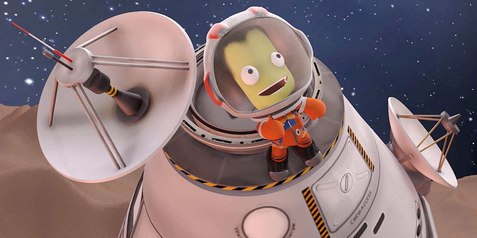 Playing with rockets is fun on its own, and this space sim adds a playful feel and tons of depth.