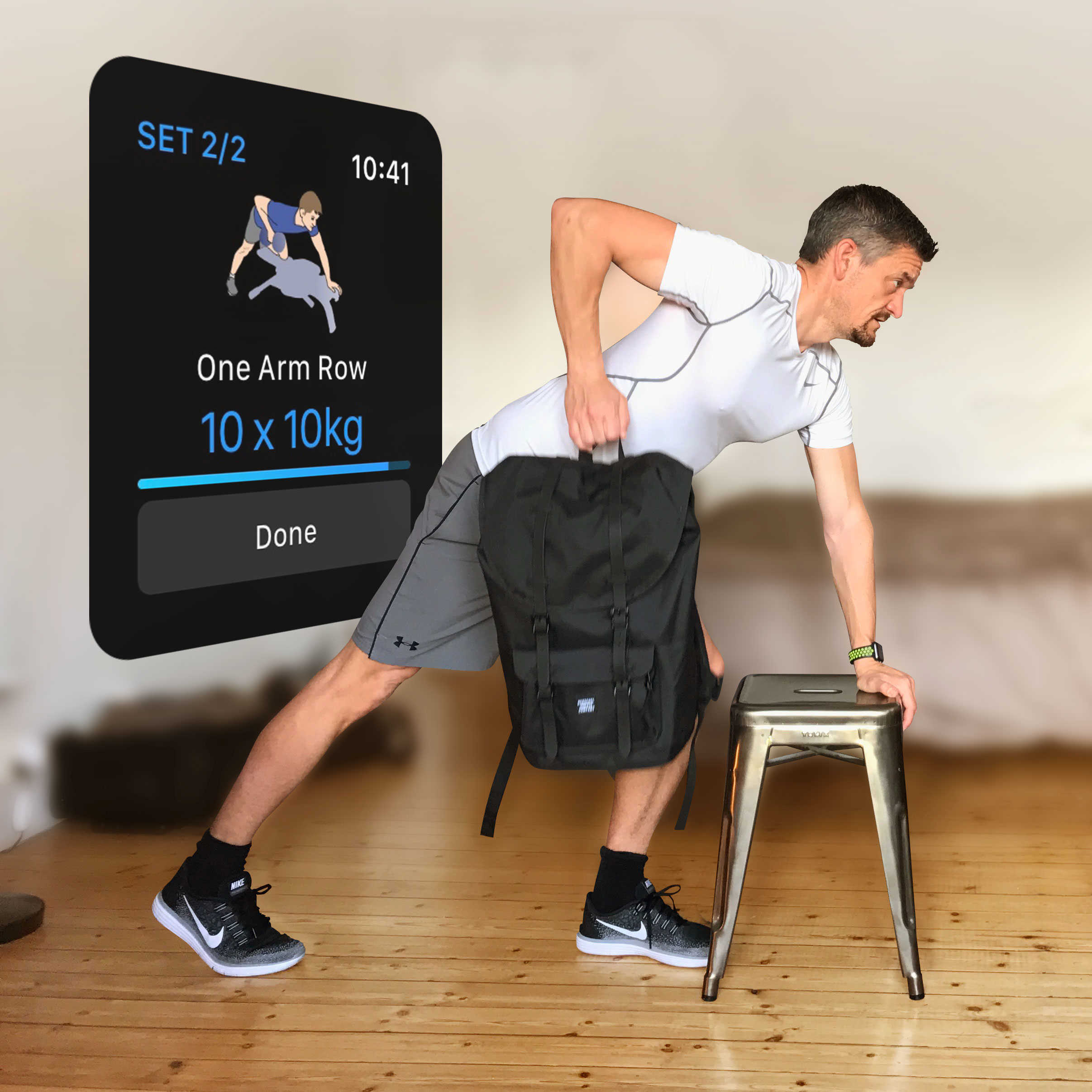 Get fit in the privacy of your own home using everyday objects