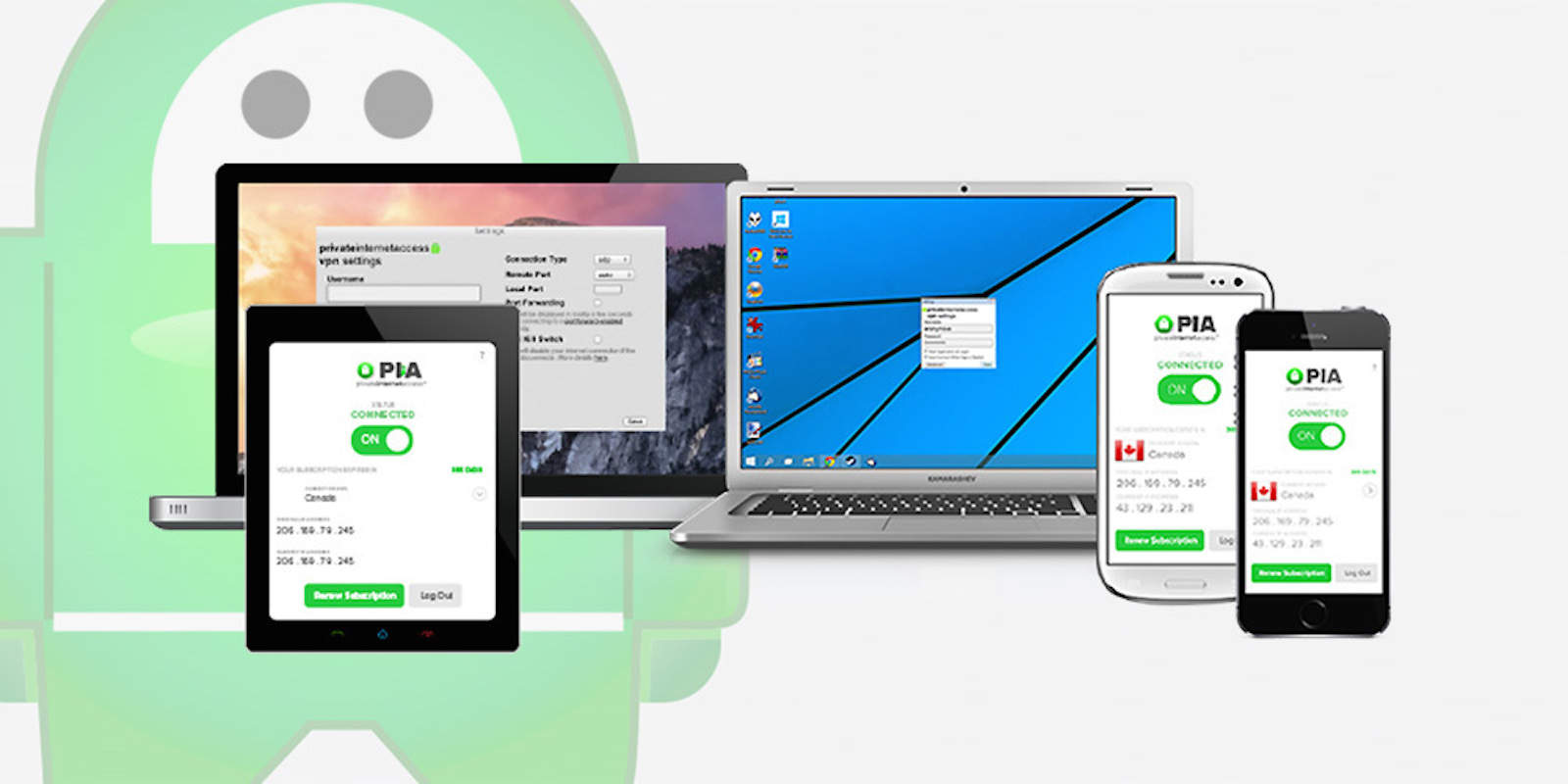 Get online safely and anonymously with this easy to use VPN.