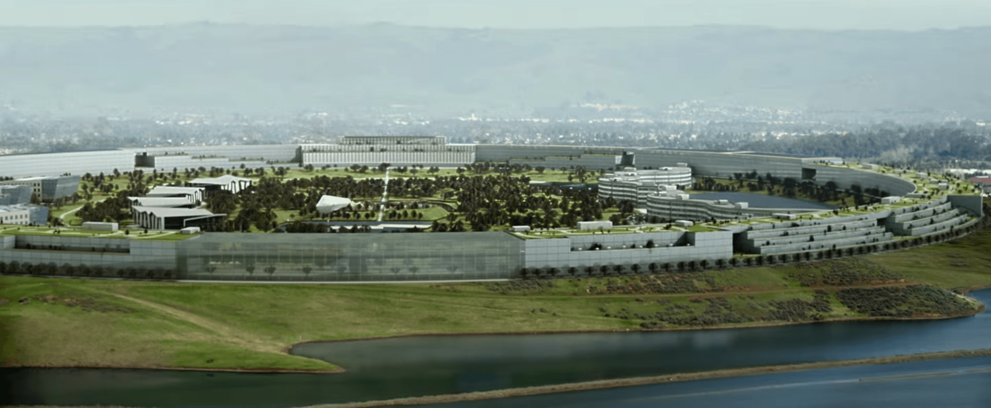 The Circle looks a lot like Apple's spaceship.