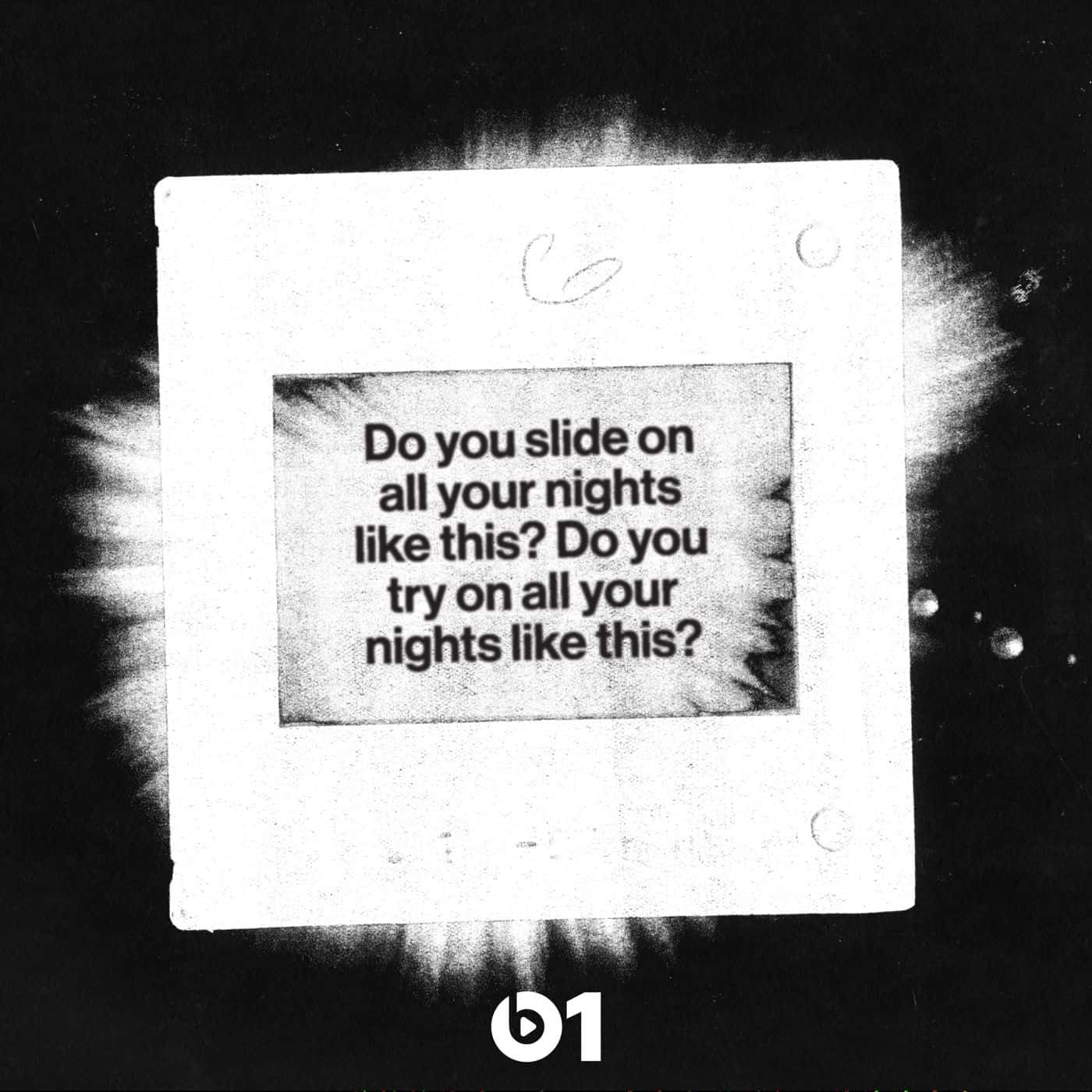 Apple tweeted this image of Frank Ocean's lyric to promote his new show.