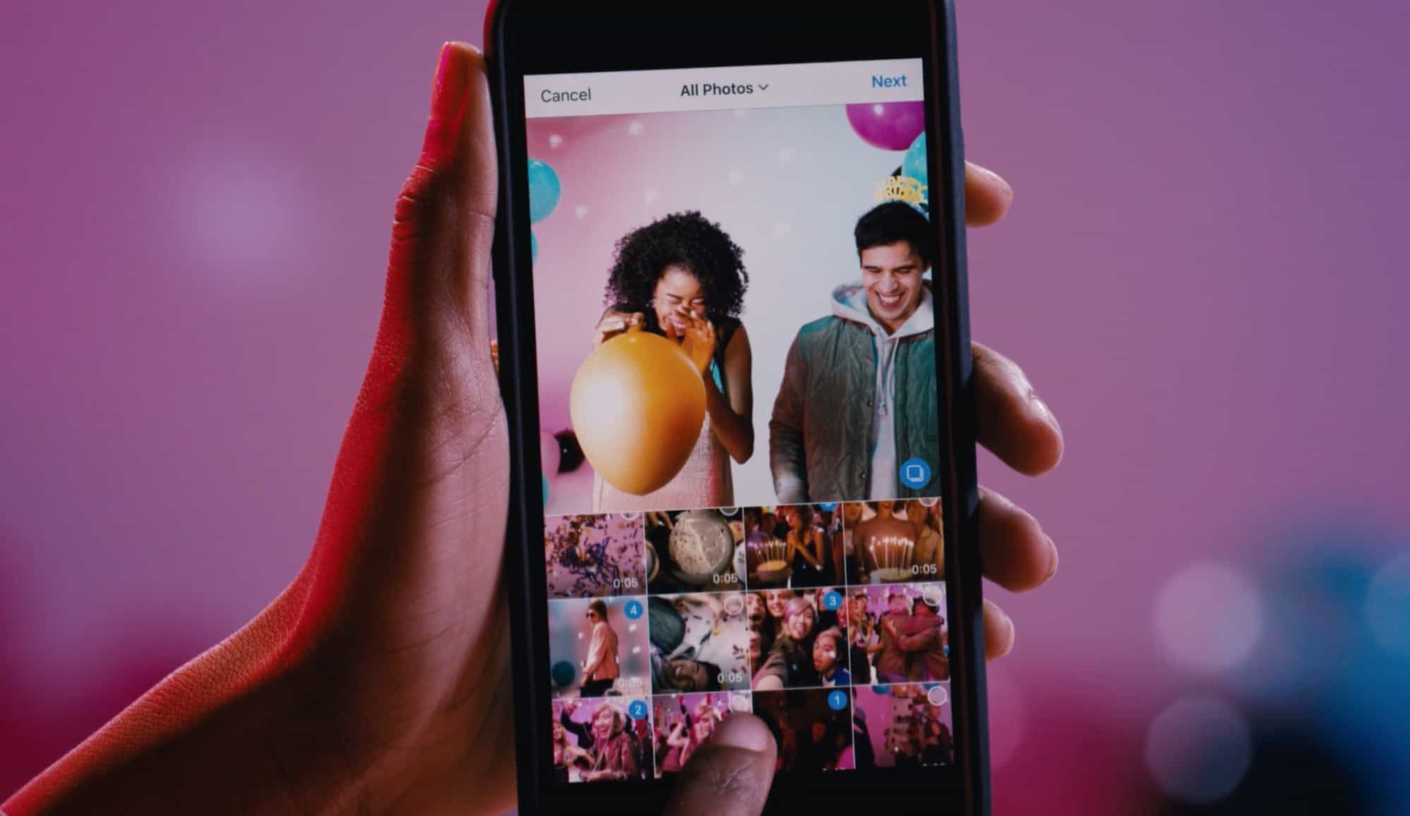 Photo albums are now on Instagram.