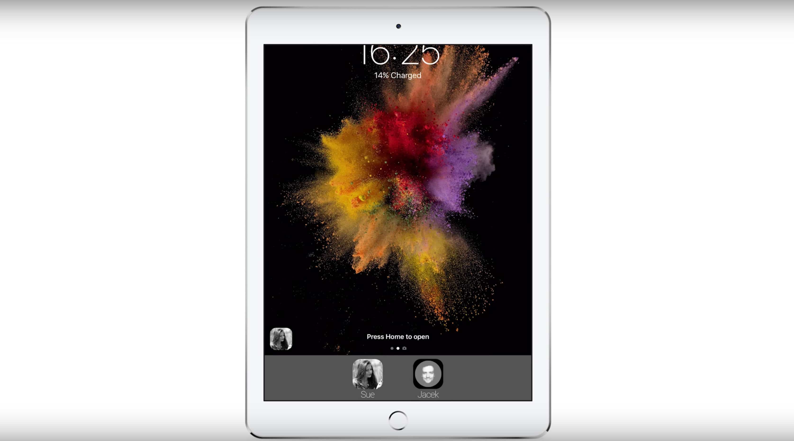 The iPad needs support for multiple users.