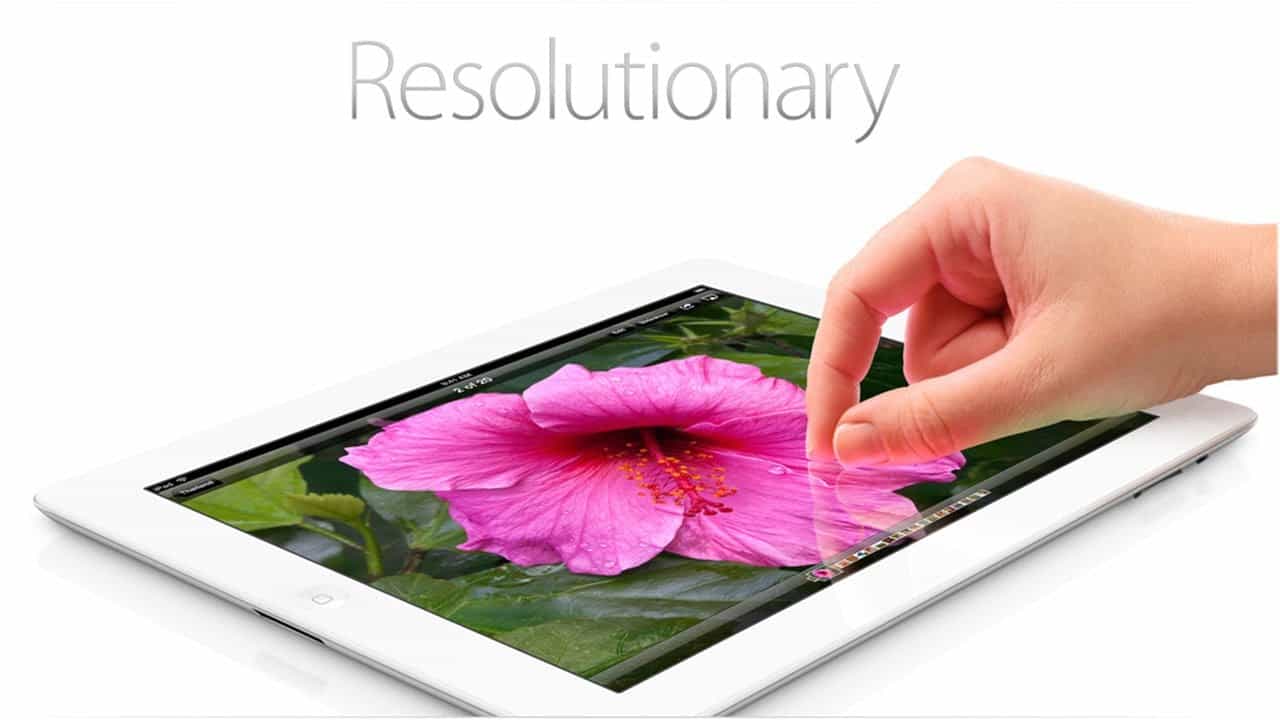 The iPad 3 Retina display was one gorgeous screen.