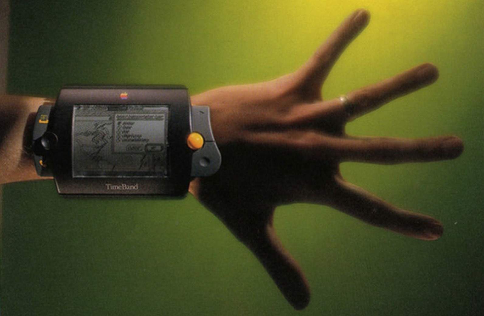 Apple TimeBand: great-great-grandfather of the Apple Watch.
