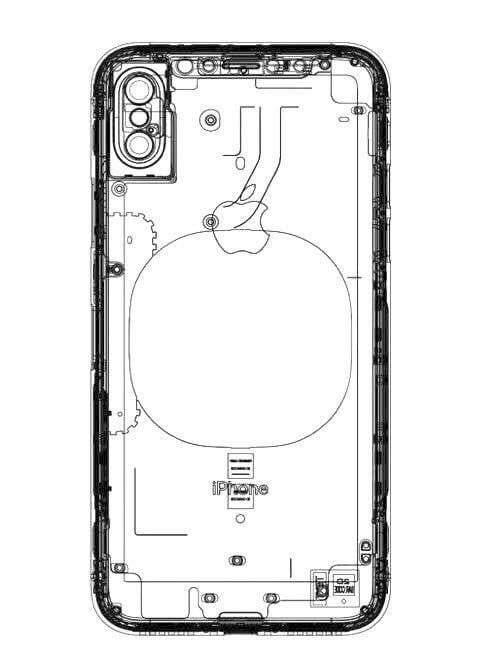 The big circle in the back might be for wireless charging.