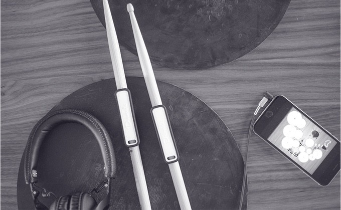 You can finally play drums without the drums.