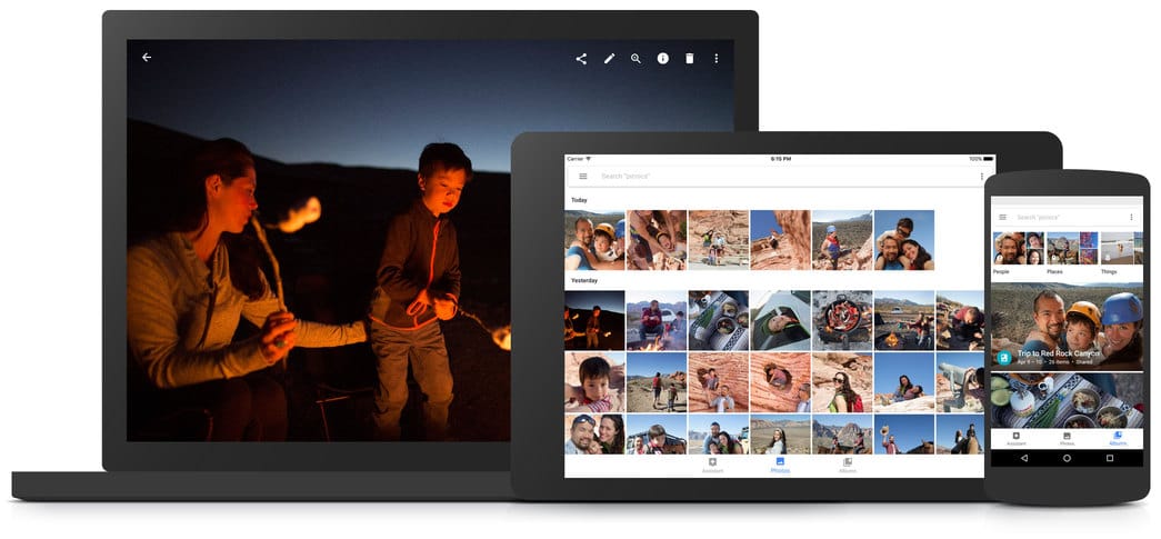 Your vacation snaps can now be viewed on the big screen.