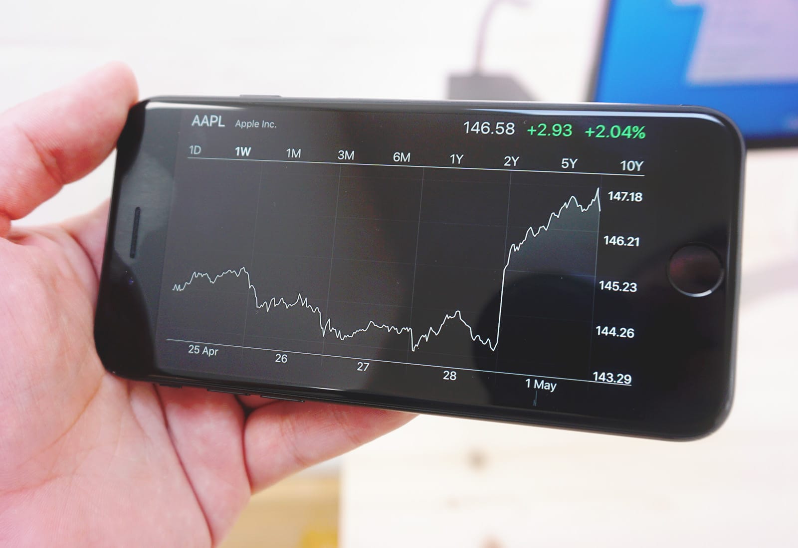 How will investors respond to Apple's relatively flat earnings?