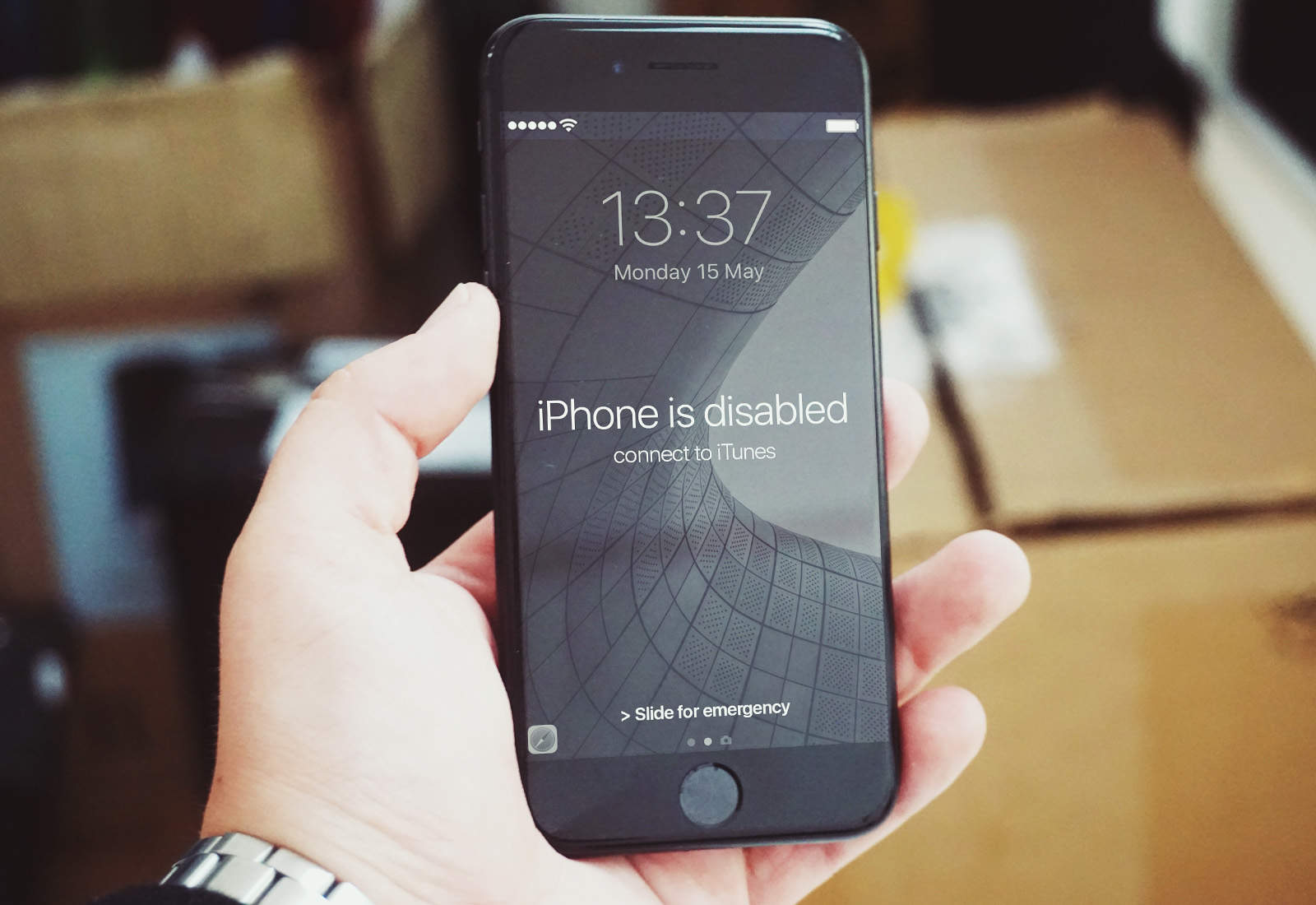 stolen iPhone