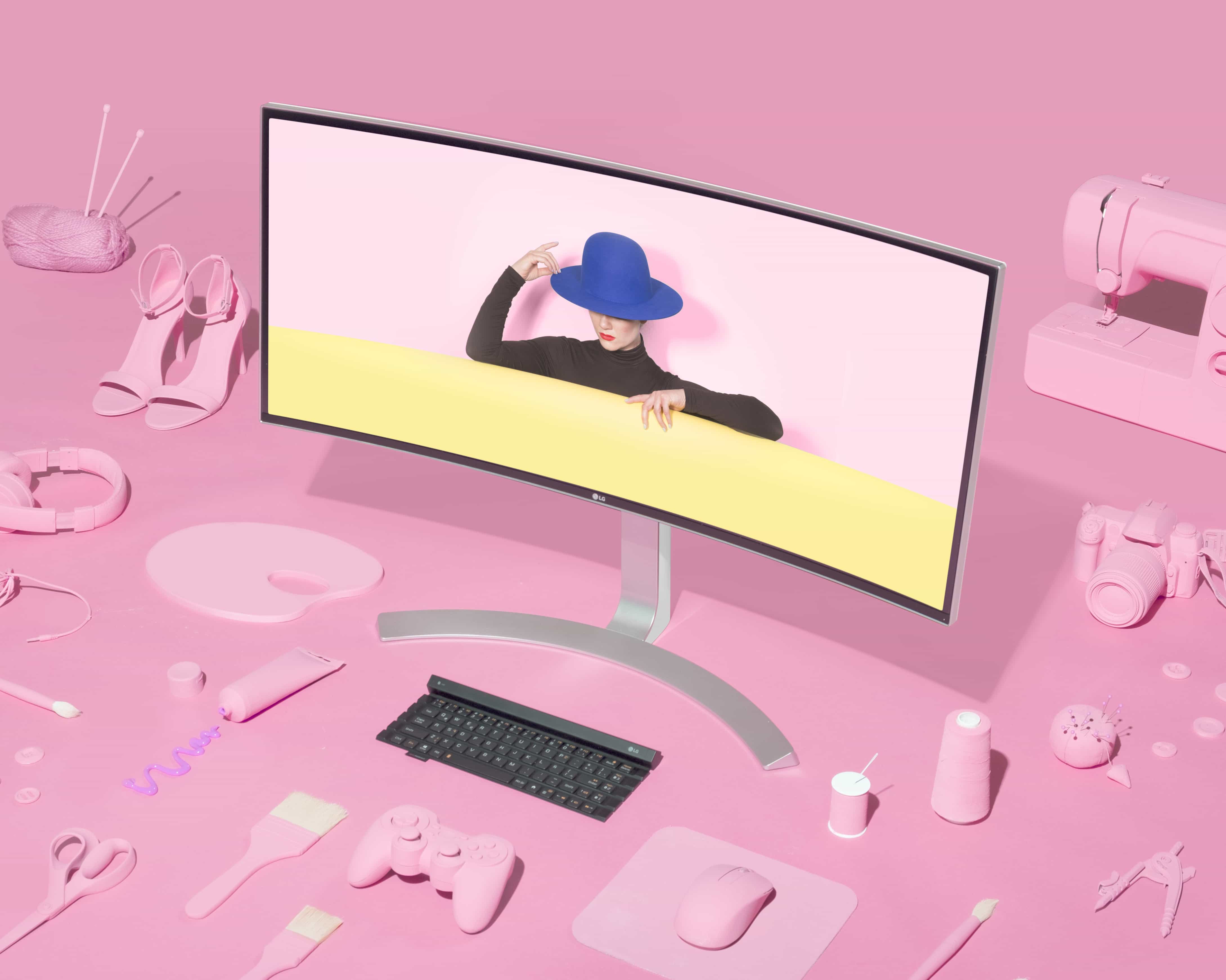 LG has been partnering with leading design institutions to prove that better monitors means better creative work.