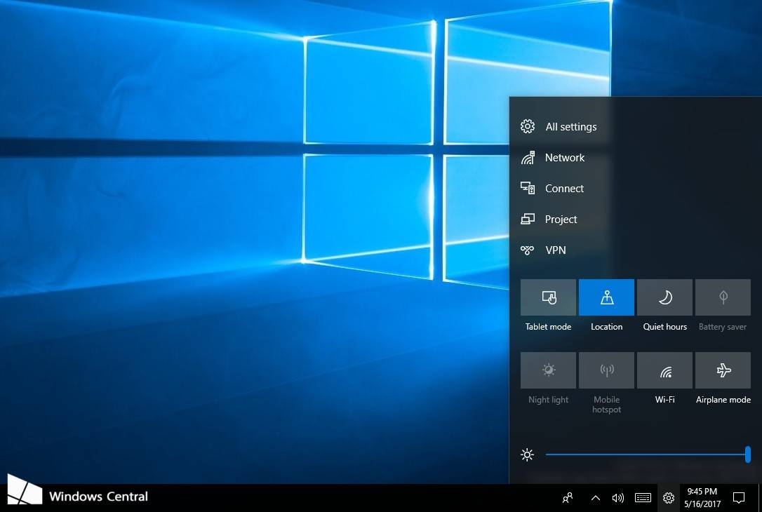 Windows-10-Control-Center