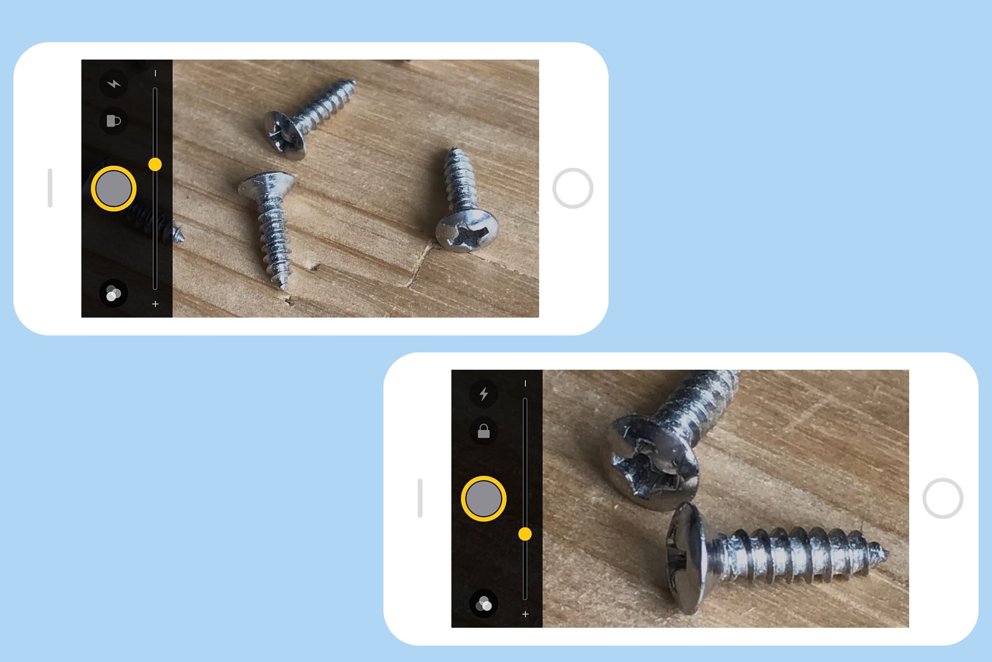 iPhone magnifier app