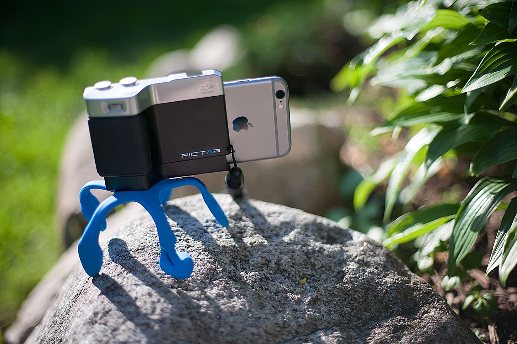 The Pictar One takes your camera controls off the iPhone touch screen and puts them at your true fingertip.