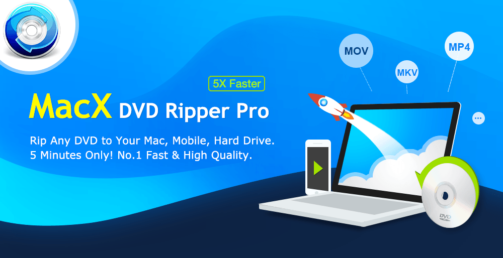 Got a pile of DVDs to convert? Try MacX DVD Ripper Pro for free.