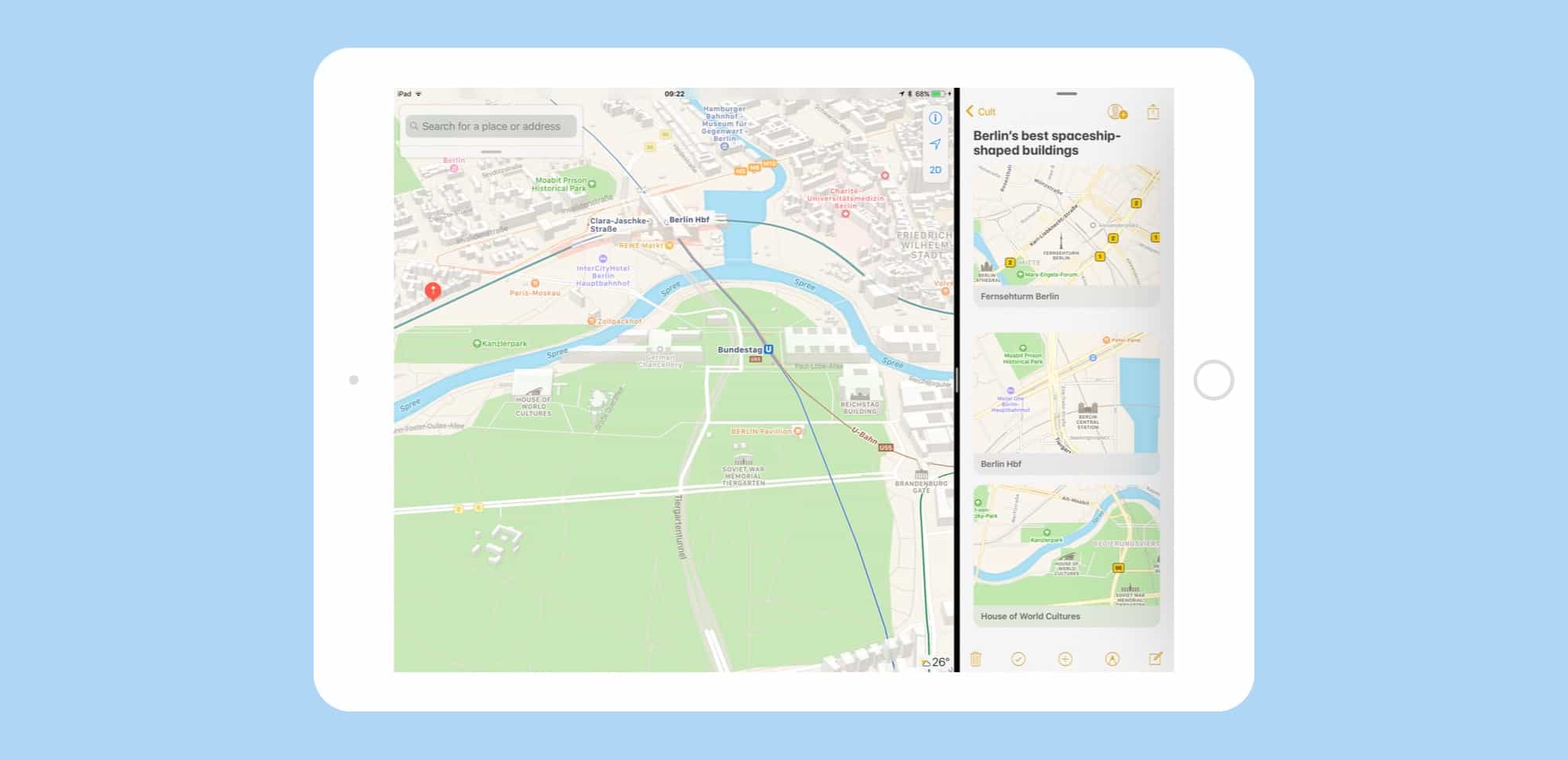 drag and drop maps iOS 11