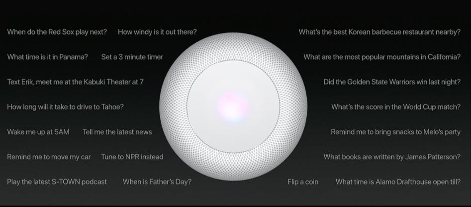 HomeKit compatibility will turn the HomePod into a smart home hub.