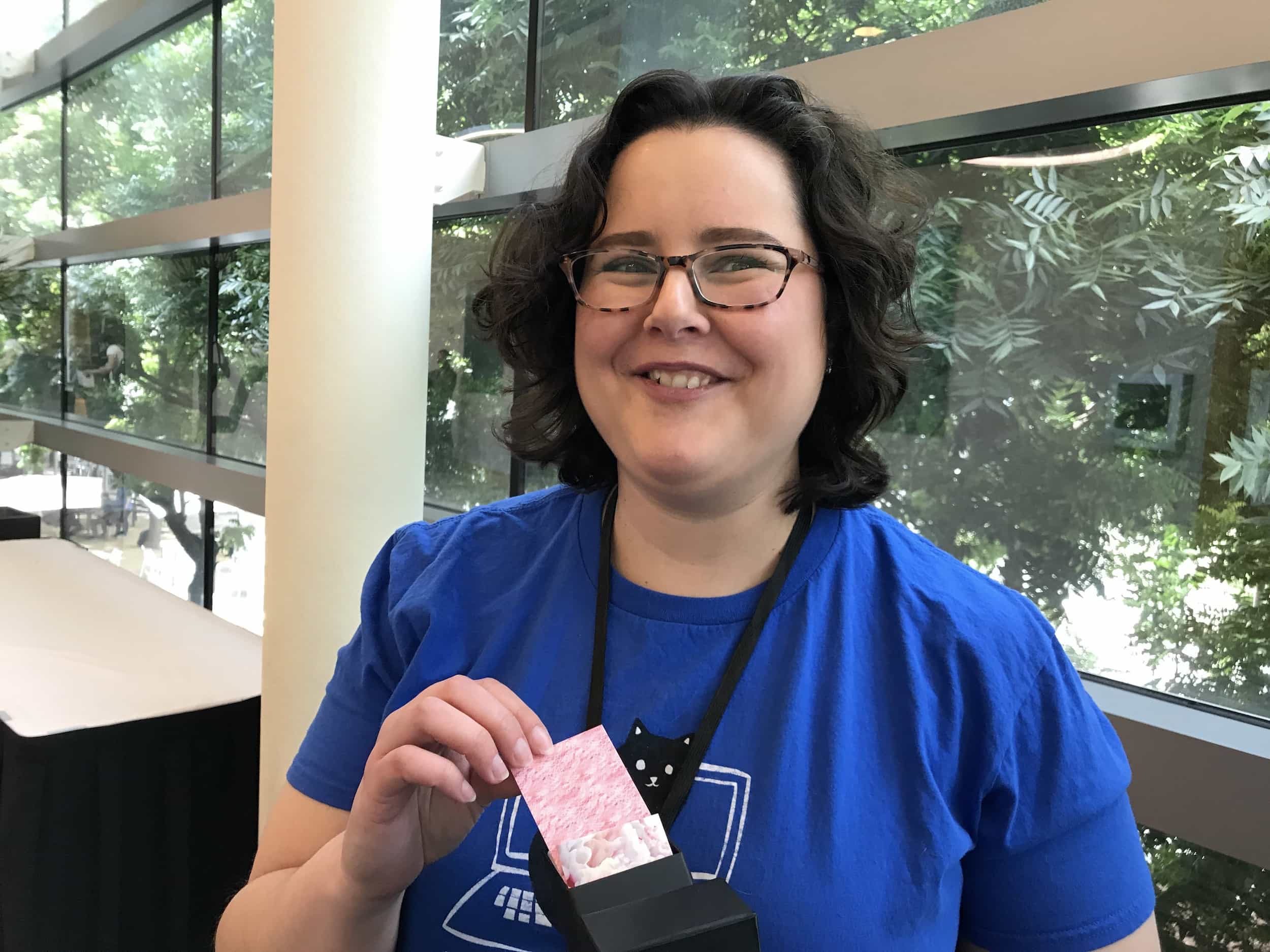 Programmer Jessica Dennis at AltConf