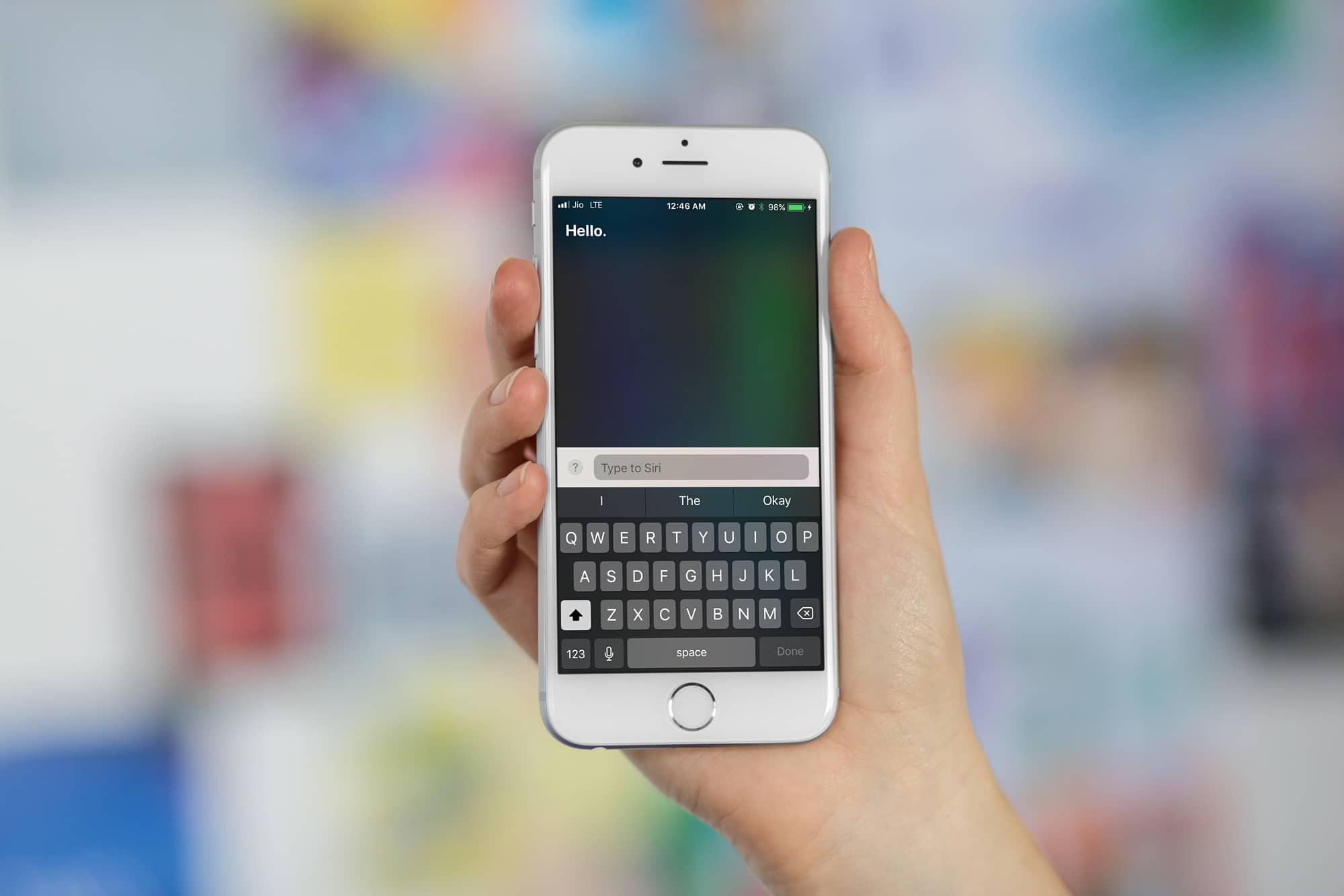 Type to Siri on iOS 11