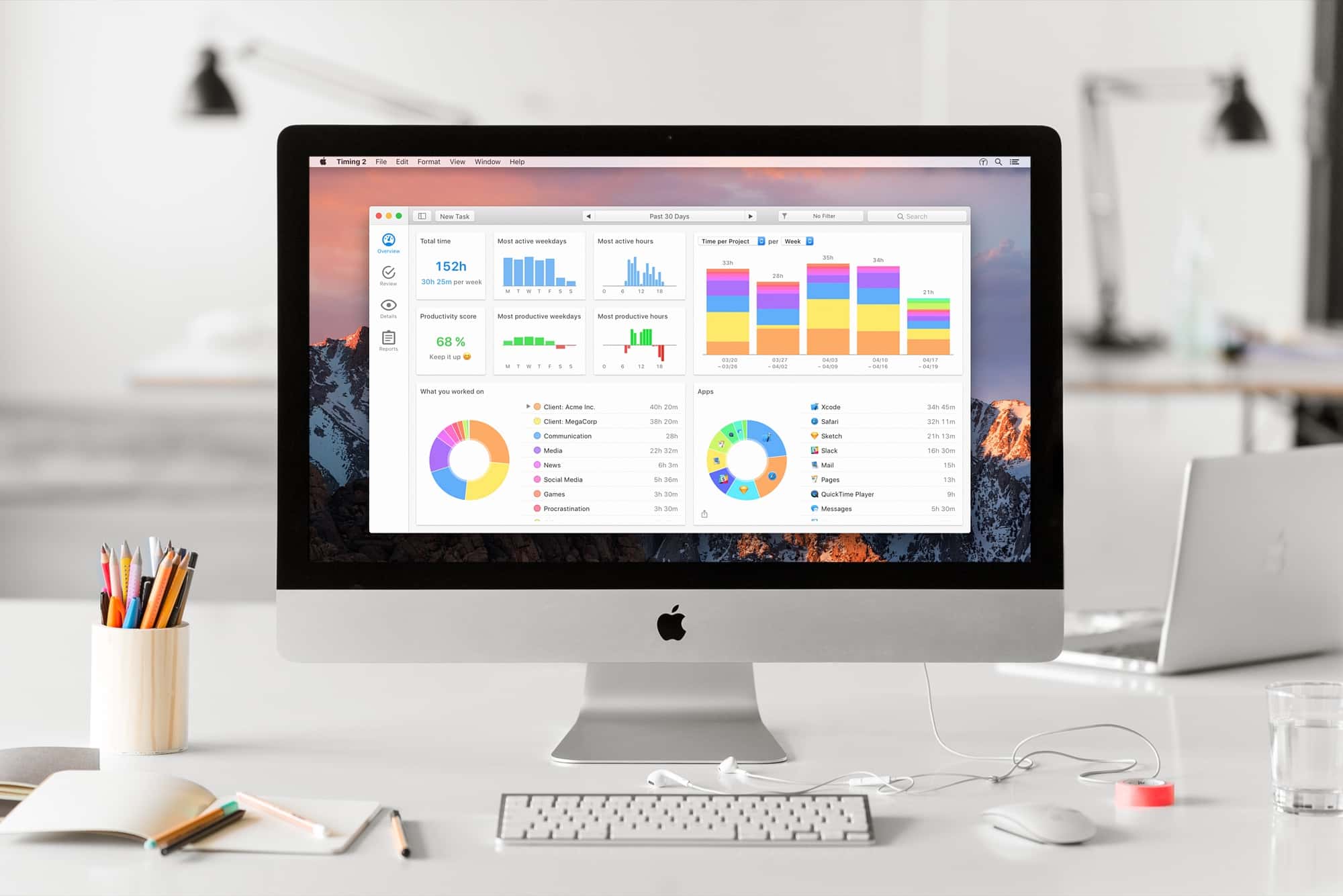 Timing 2 time tracking Mac app