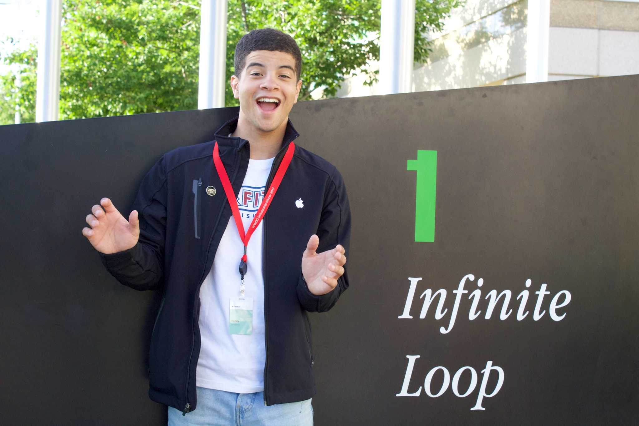 WWDC scholar Kenny Batista at Apple