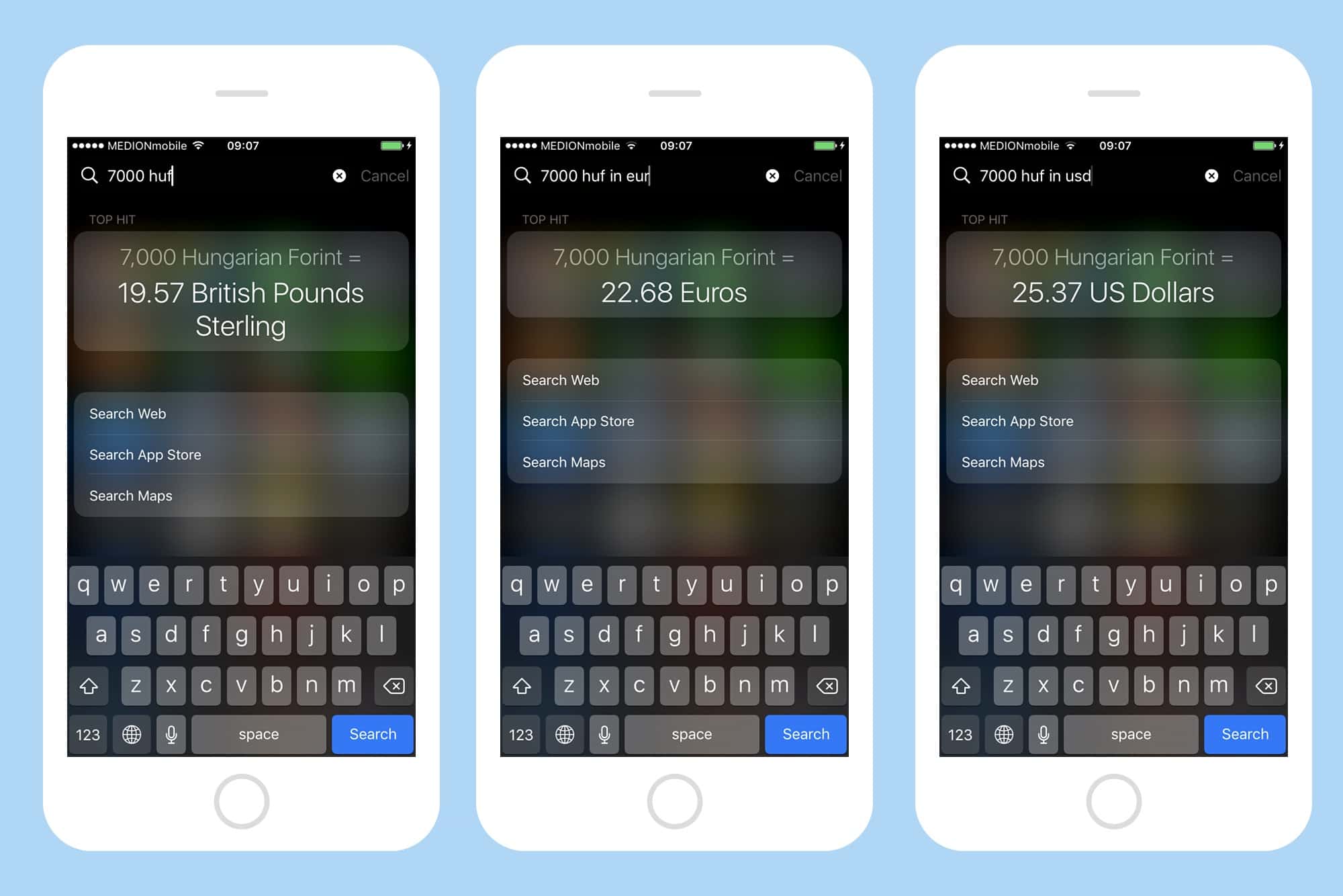 currency conversion iOS