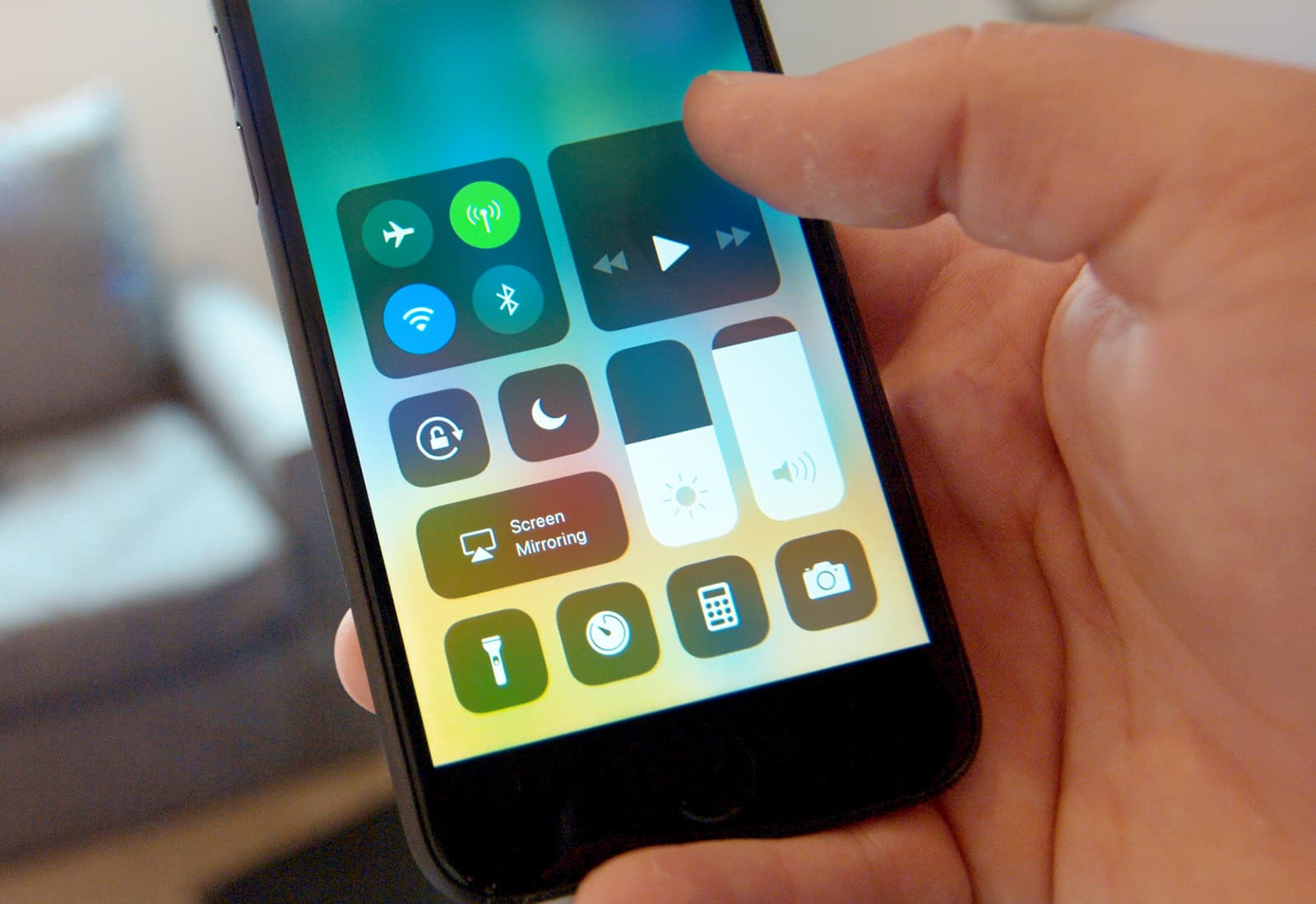 iOS 11 Control Center