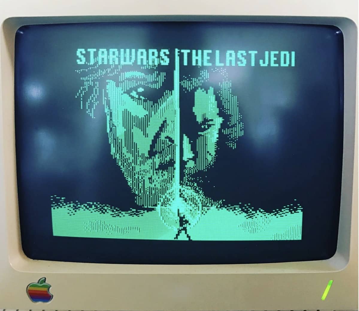 Star Wars on Apple IIc
