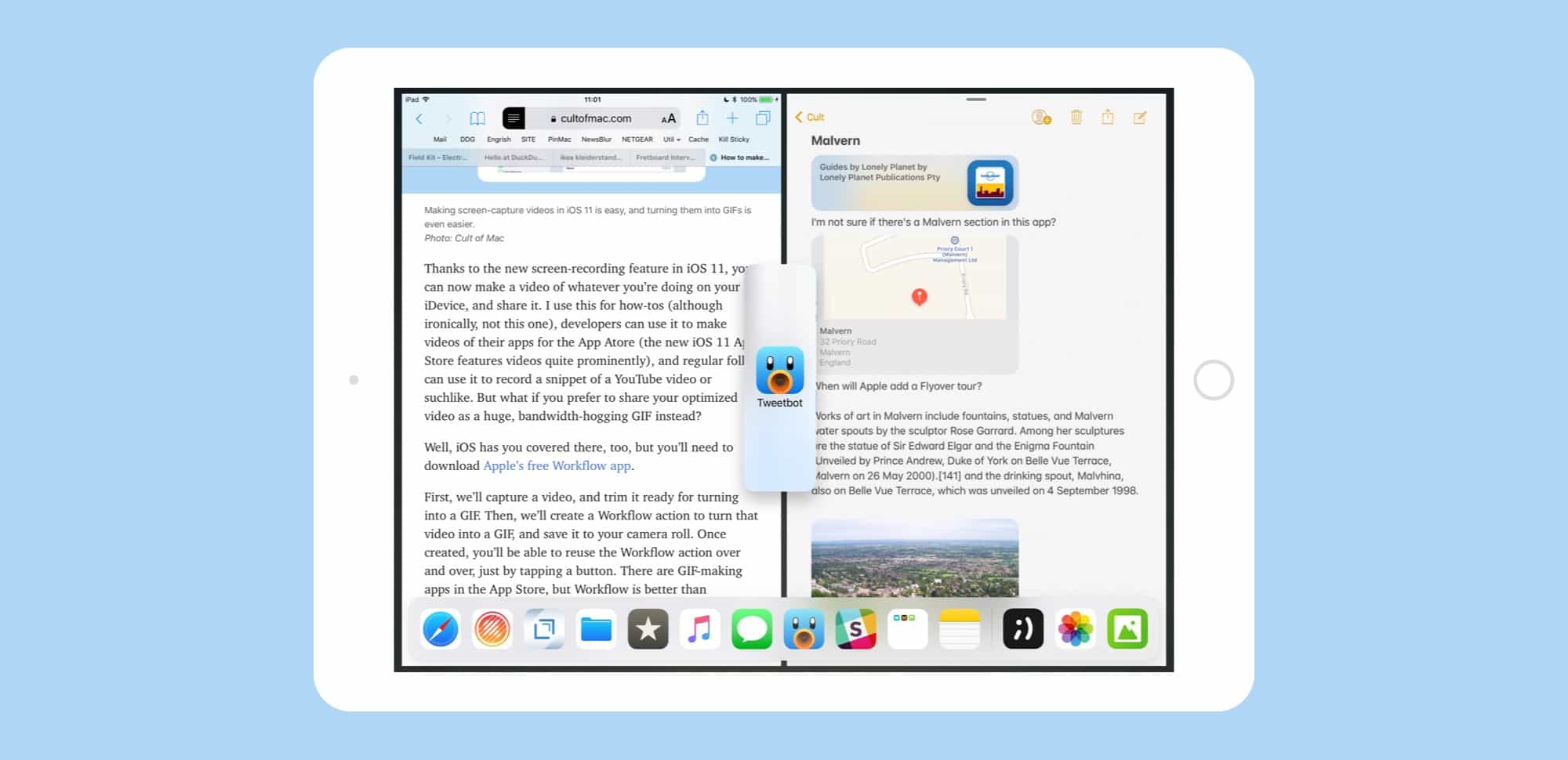 iOS 11 windows