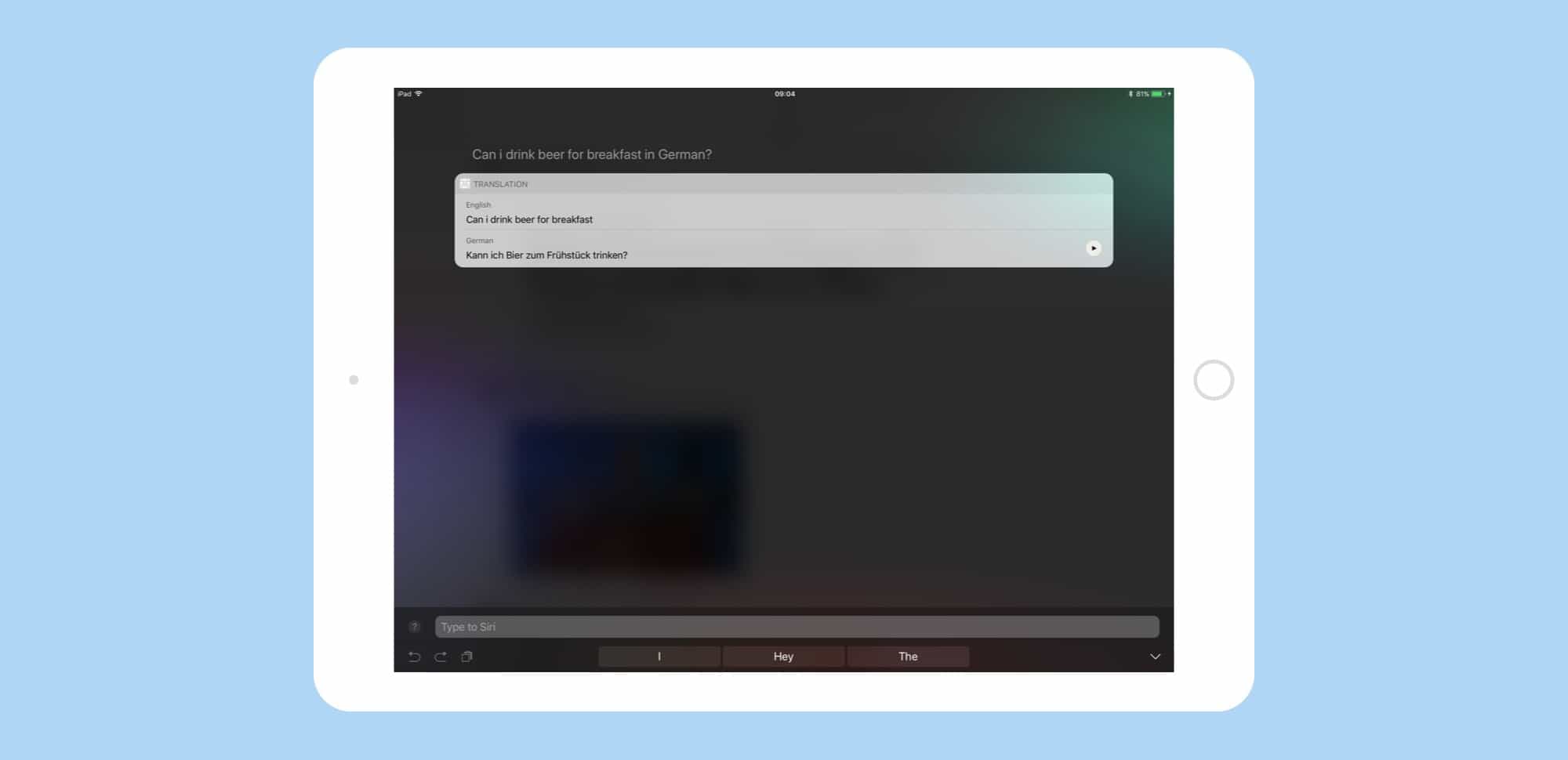 siri translate hero