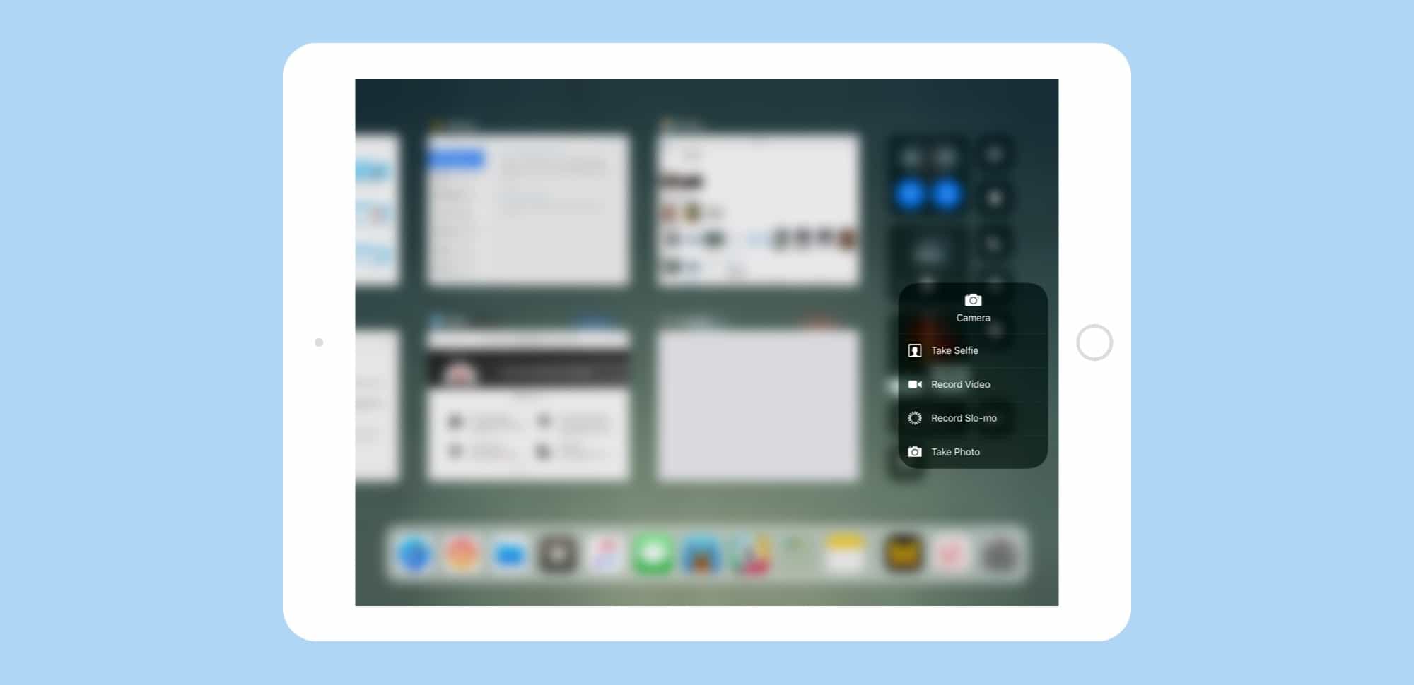 Even the camera widget got gussied up in the latest beta.