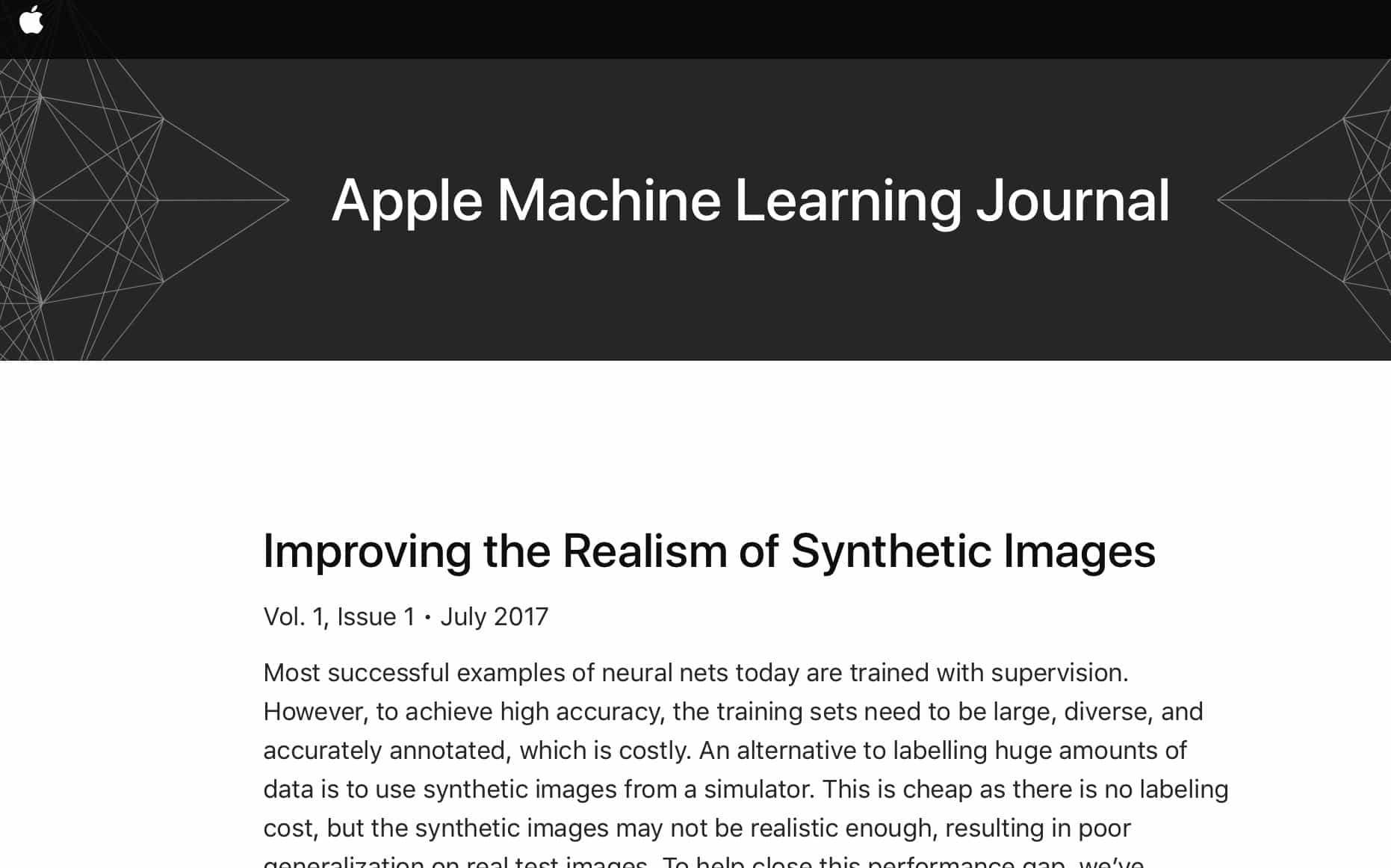 Machine learning