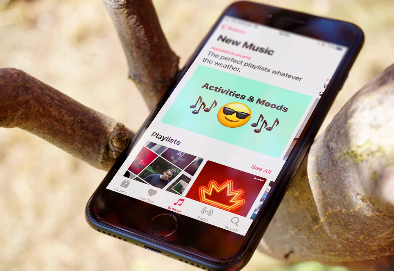 Music Browse iPhone 7