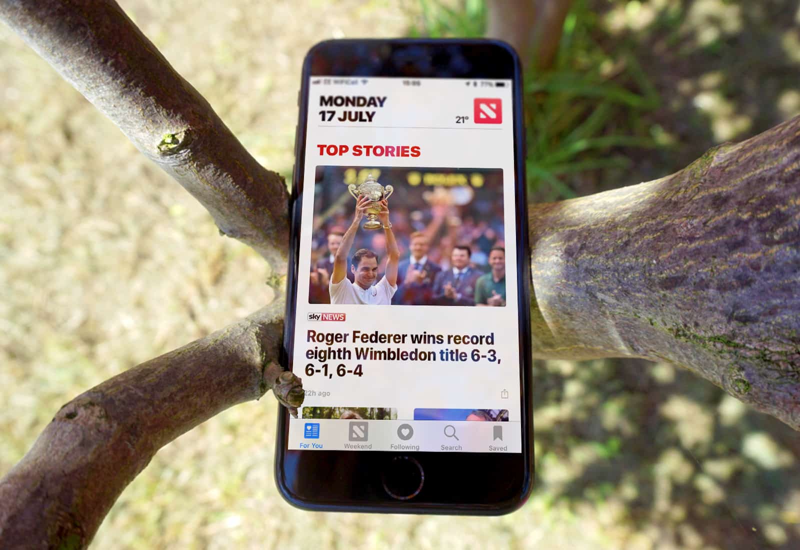 News app top stories