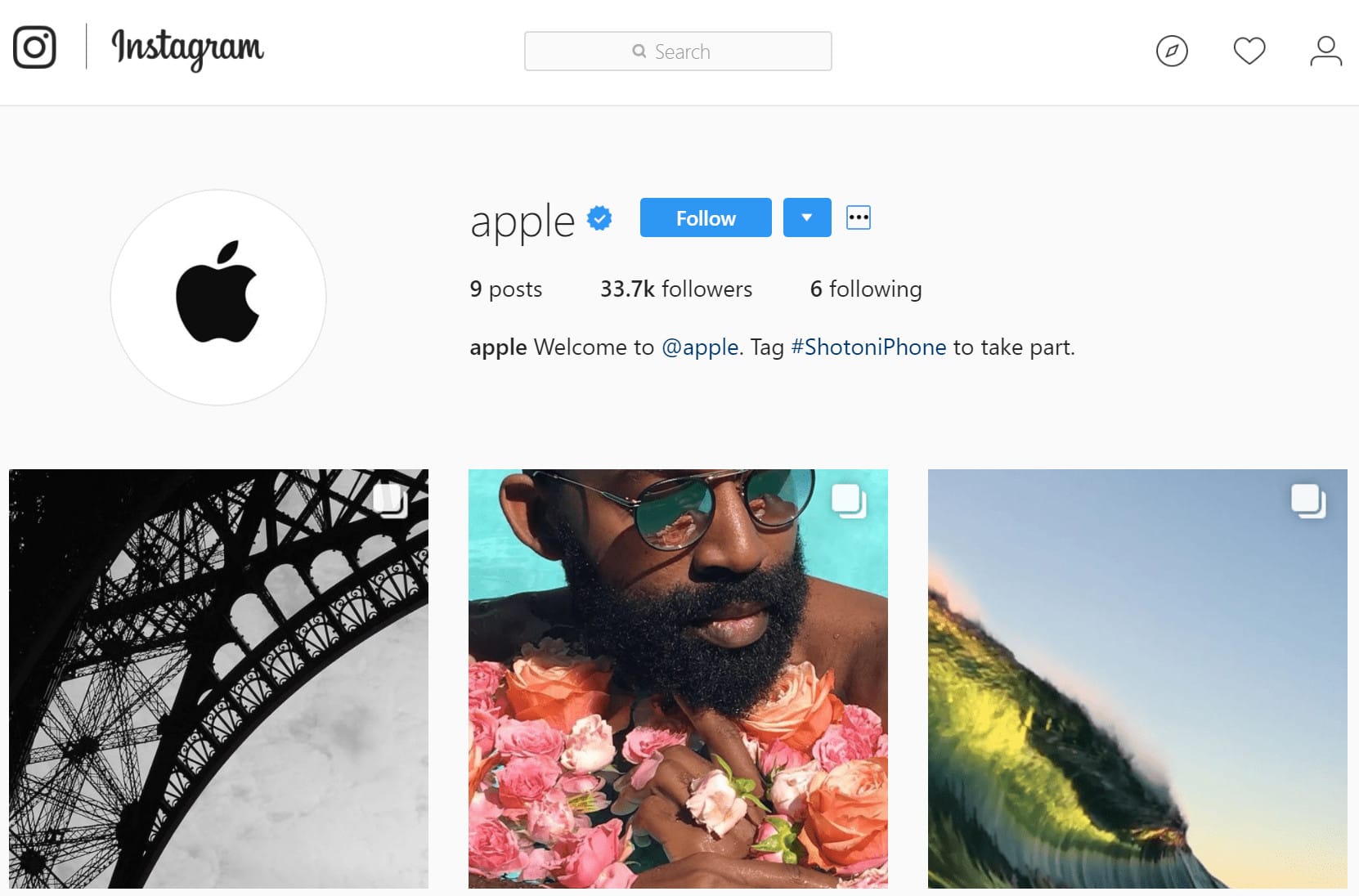 Apple Instagram