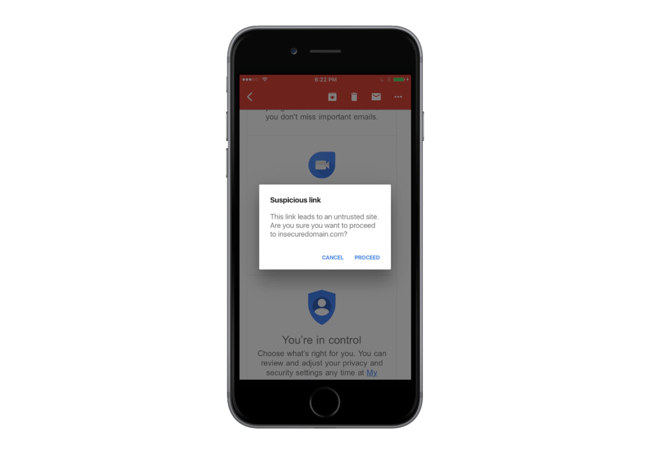 Gmail iPhone