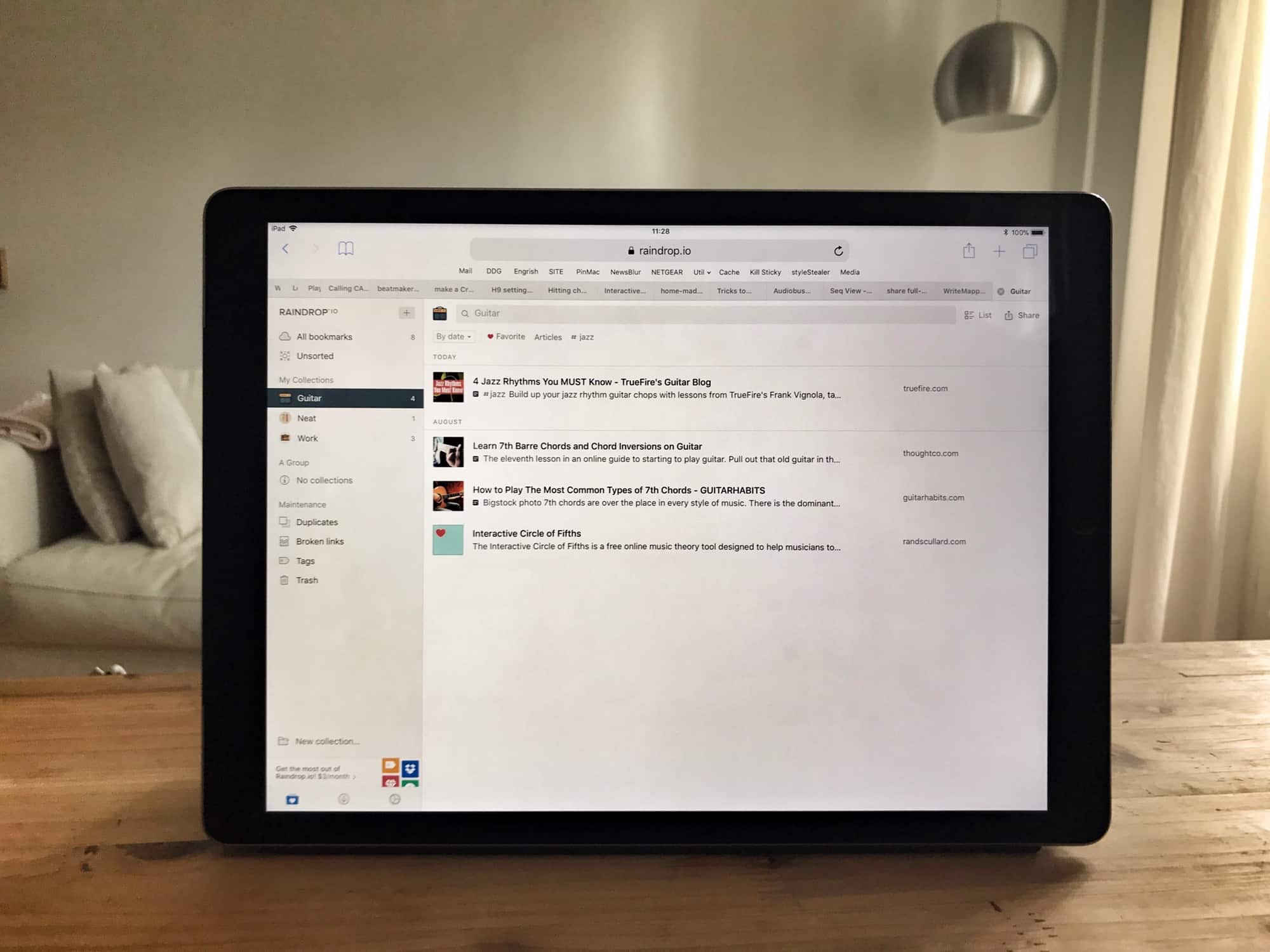 raindrop ipad app