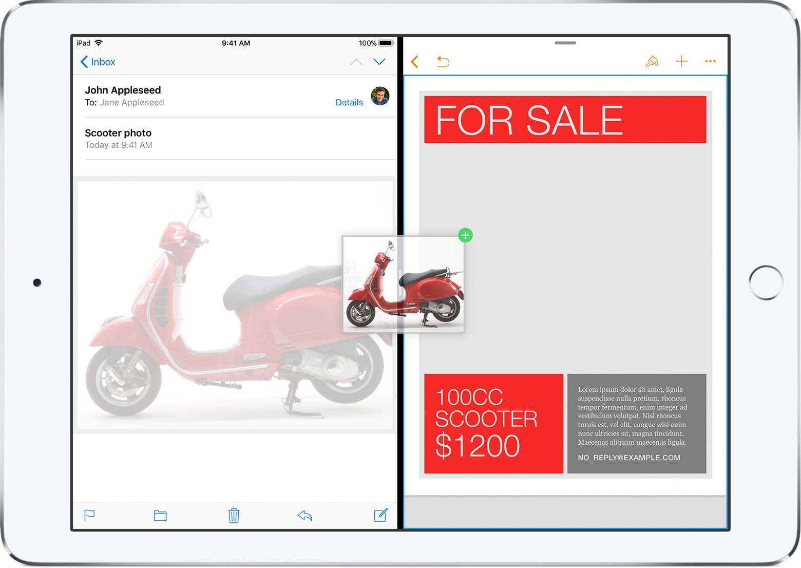 iWork iOS 11