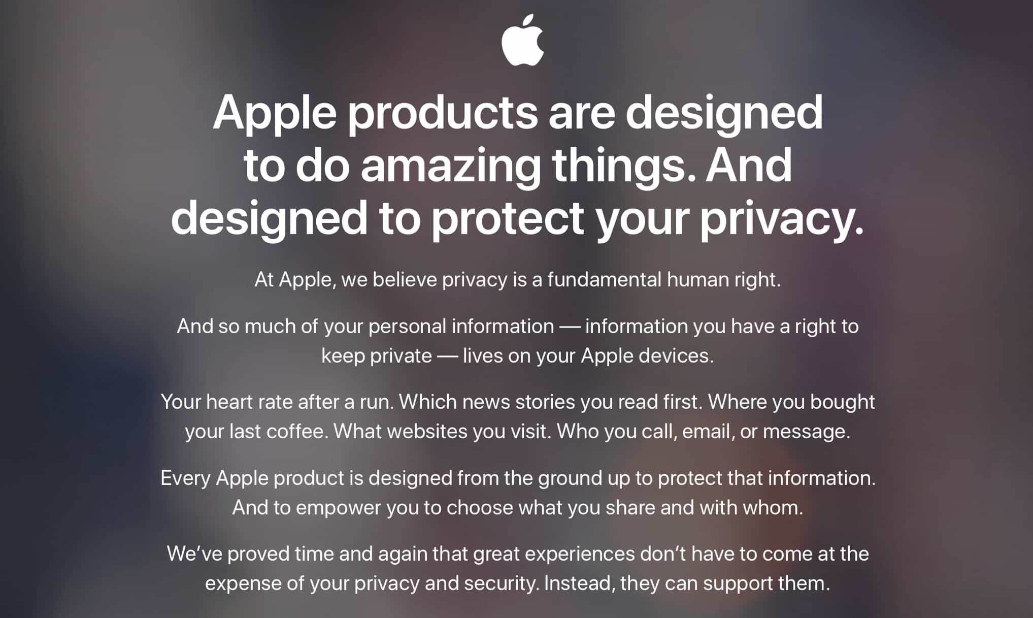 privacy policy