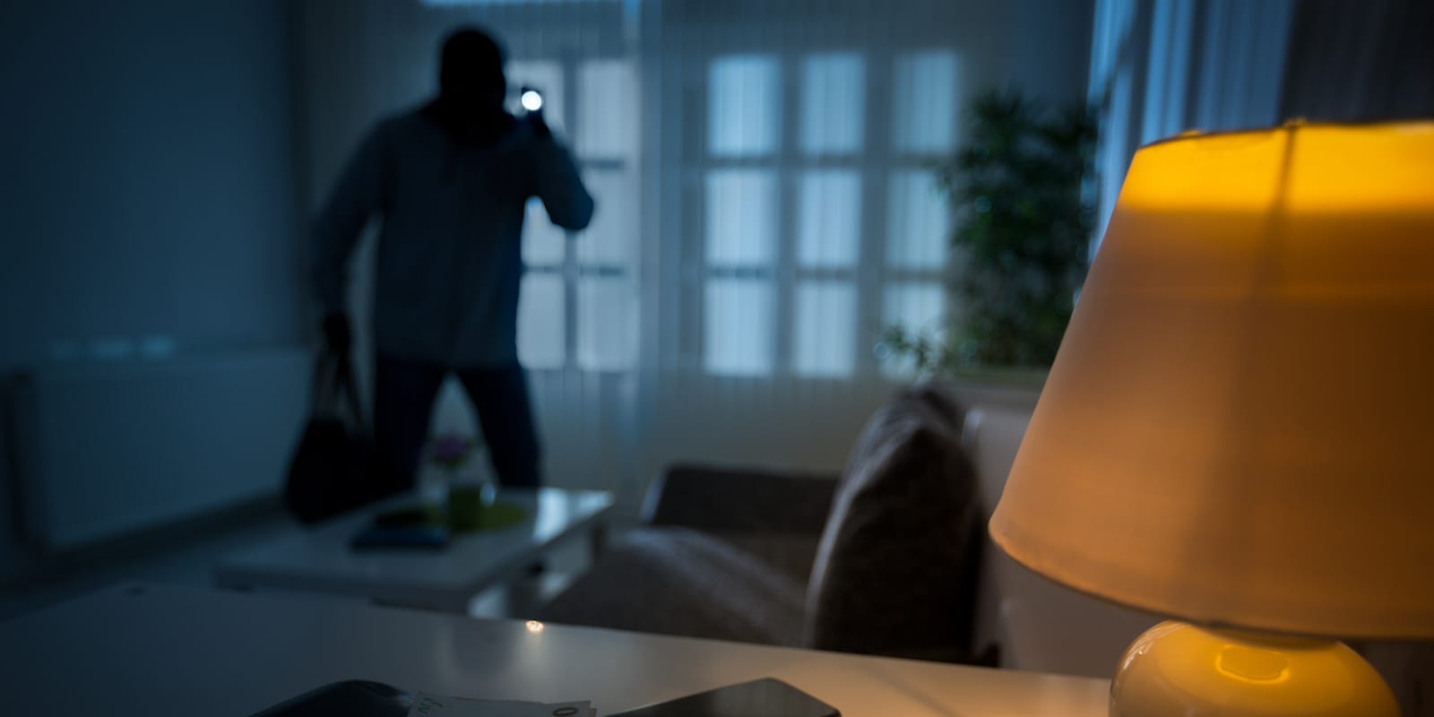 SimpliSafe wants to help keep this guy out of your house.