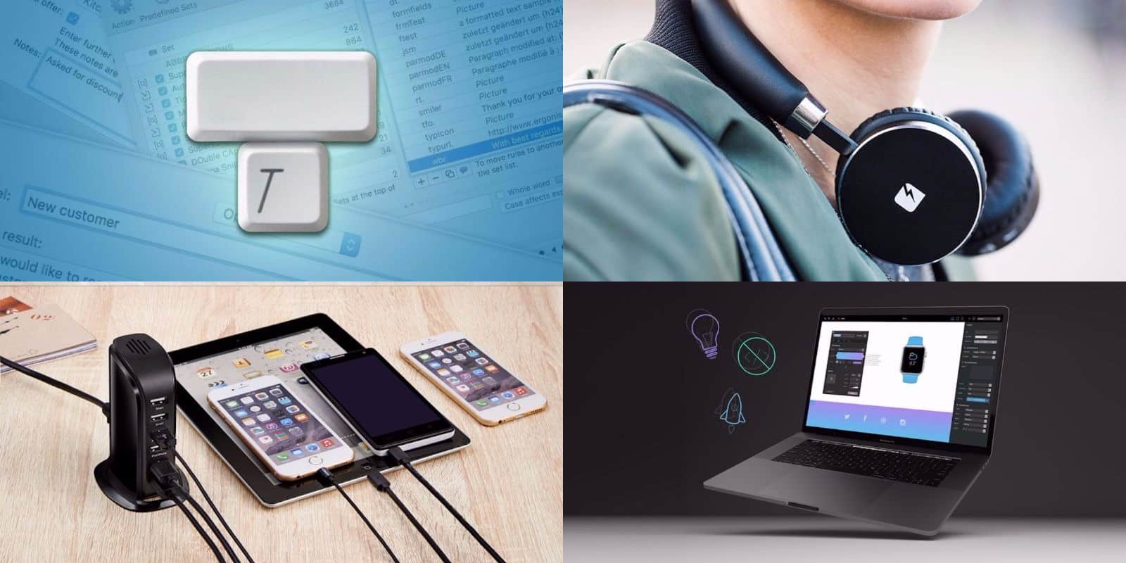 This week's best deals include a keystroke-saving tool, a sleek charging hub, and lots more.
