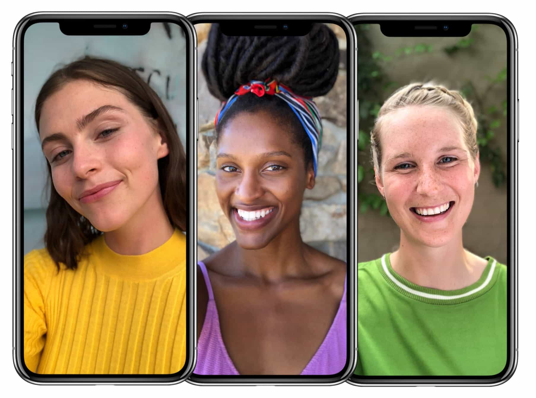 iPhone X Portrait selfies