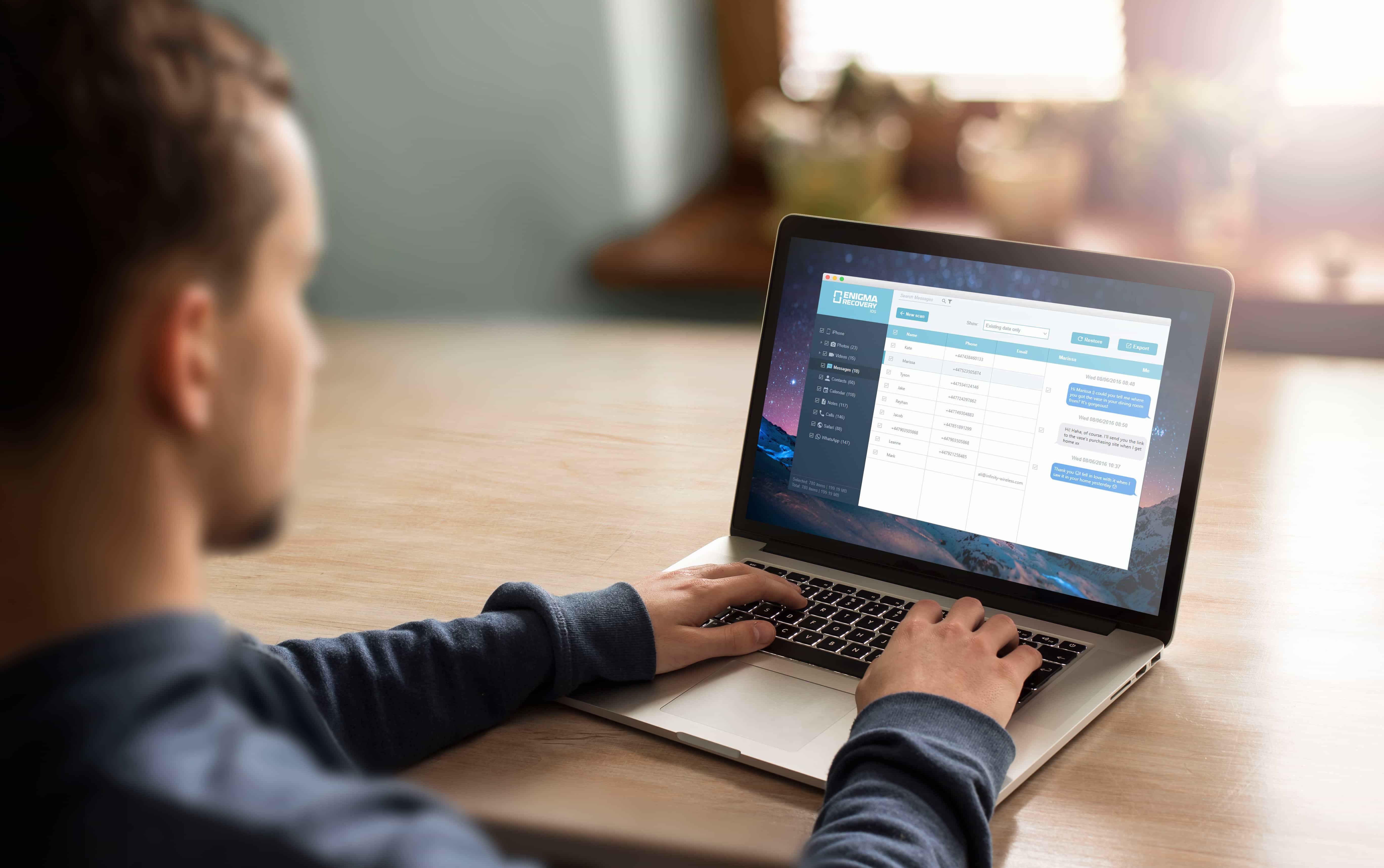 Enigma Recovery takes the pain out of iPhone data recovery.