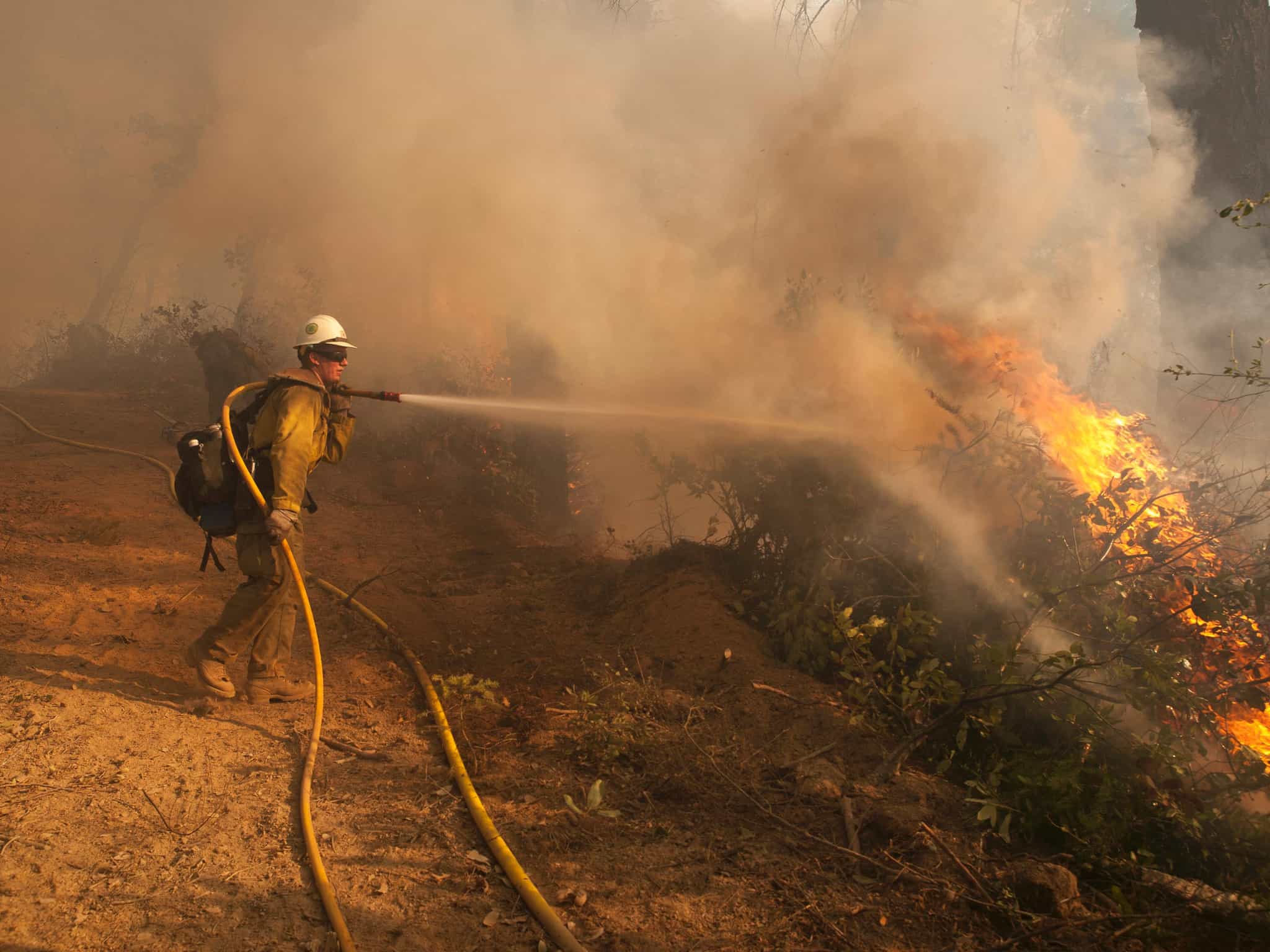 Extreme winds and dry weather are making the wildfires in California's wine country hard to contain.