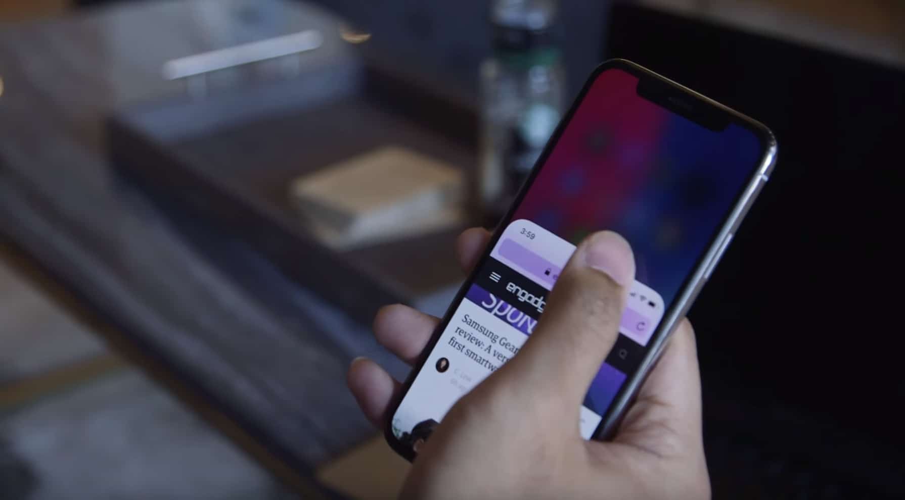 iPhone X Reachability