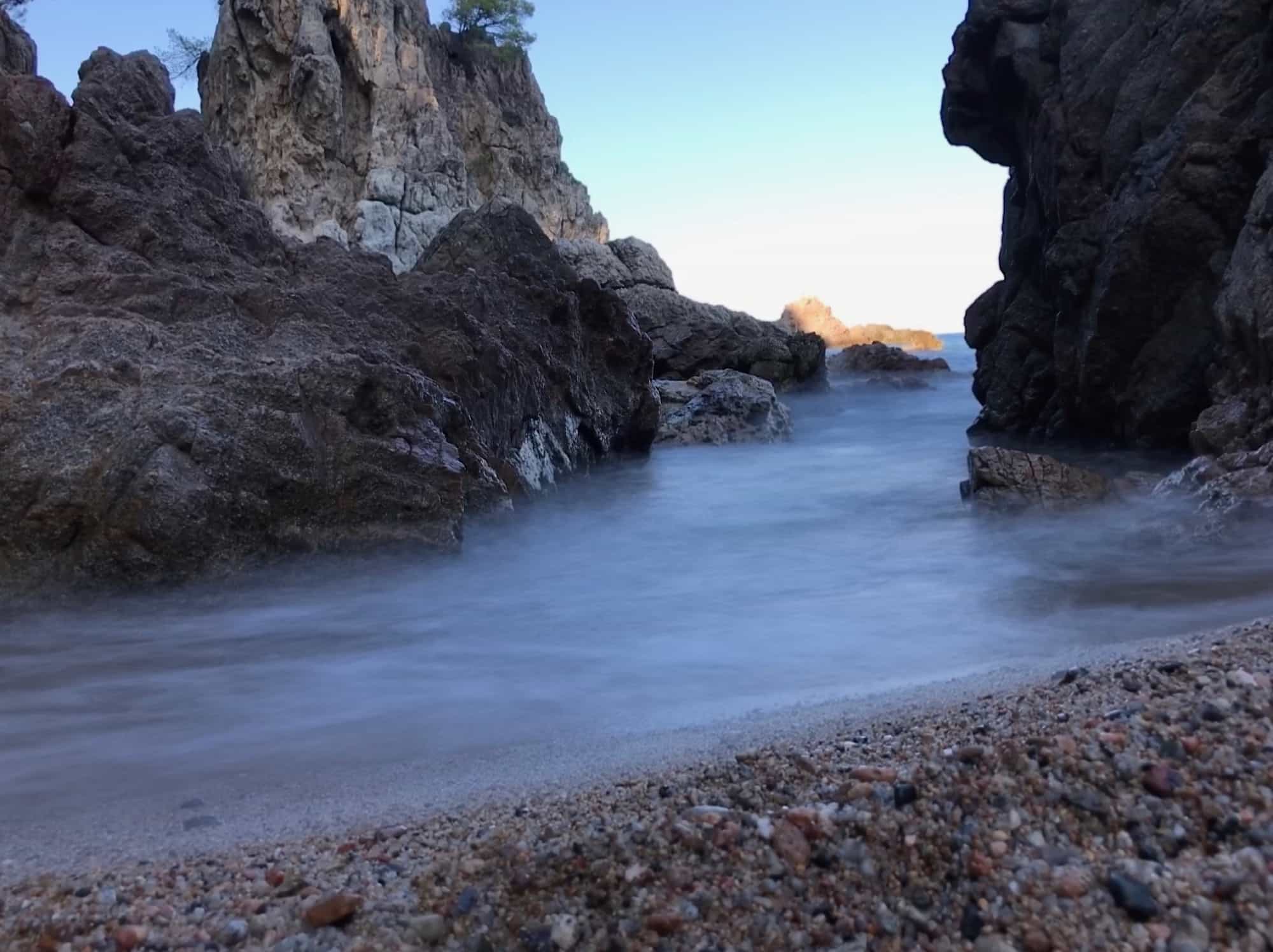 long exposure sea